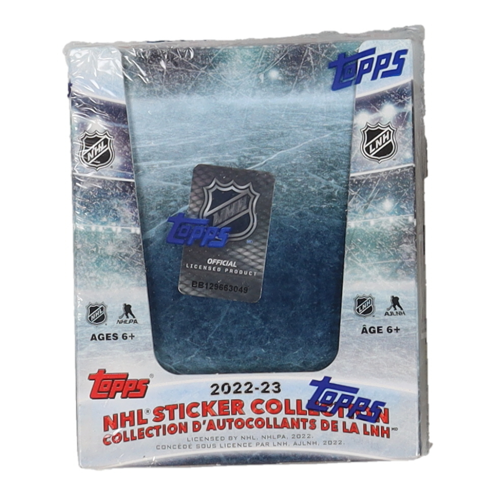 Tops Sticker Books 2022-23 Topps NHL Hockey Sticker Collection Box with (50) Packs ...