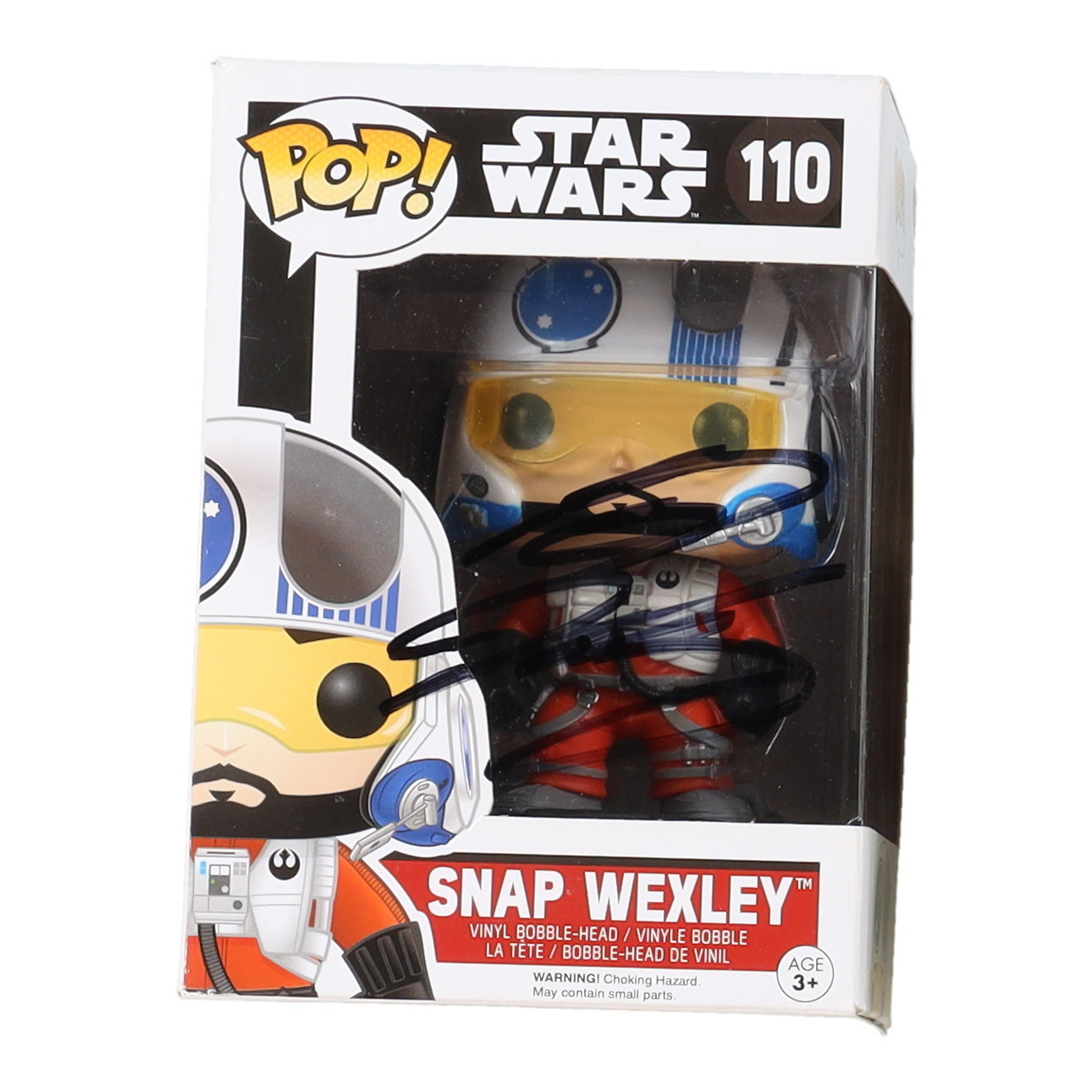 Greg Grunberg Signed "Star Wars: The Force Awakens" Snap Wexley #110 Funko Pop! Vinyl Figure (Beckett) at PristineAuction.com Greg Grunberg Signed "Star Wars: The Force Awakens" Snap Wexley #110 Funko Pop! Vinyl Figure (Beckett) at PristineAuction.com
