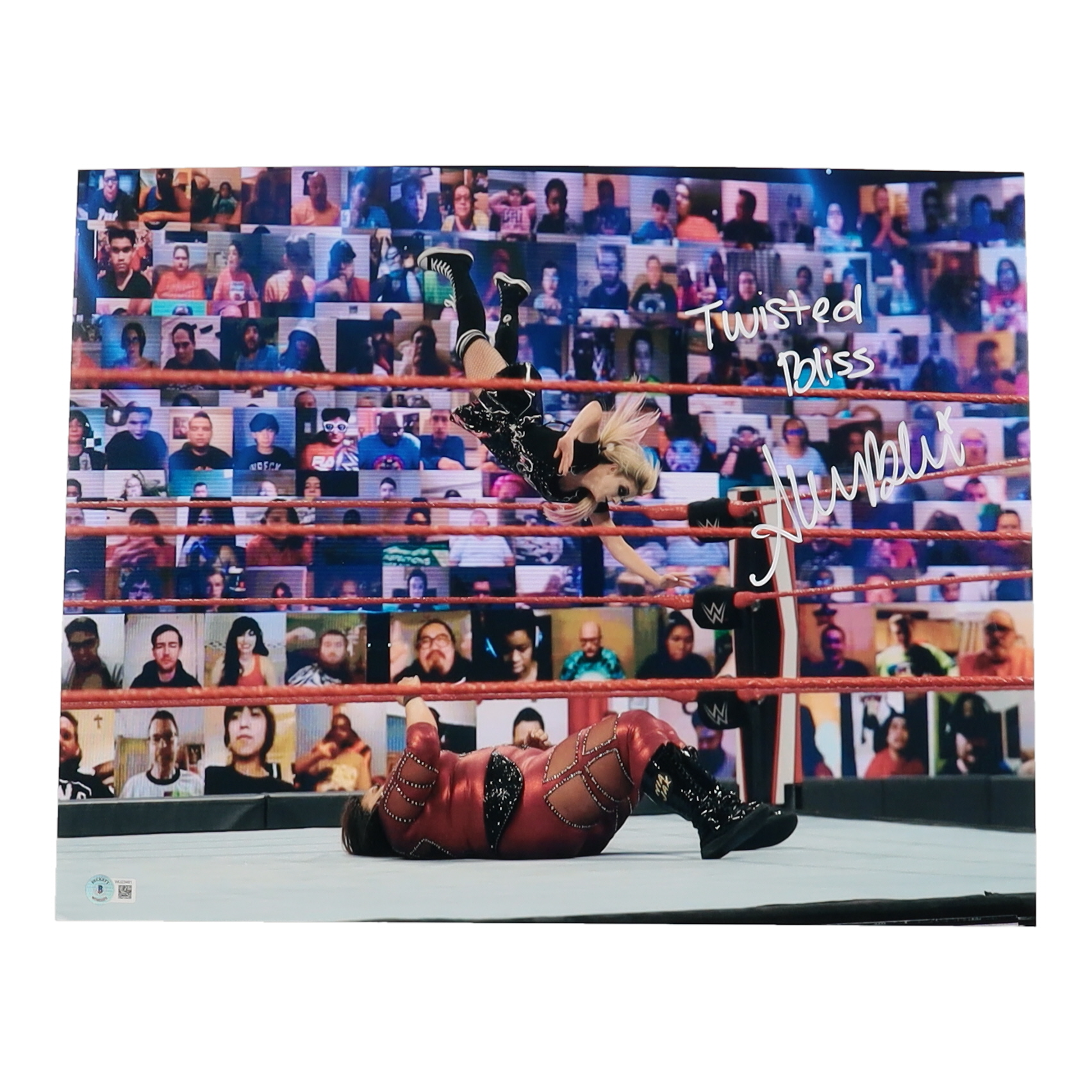 Alexa Bliss Signed WWE 16x20 Photo Inscribed "Twisted Bliss" (Beckett) at PristineAuction.com Alexa Bliss Signed WWE 16x20 Photo Inscribed "Twisted Bliss" (Beckett) at PristineAuction.com