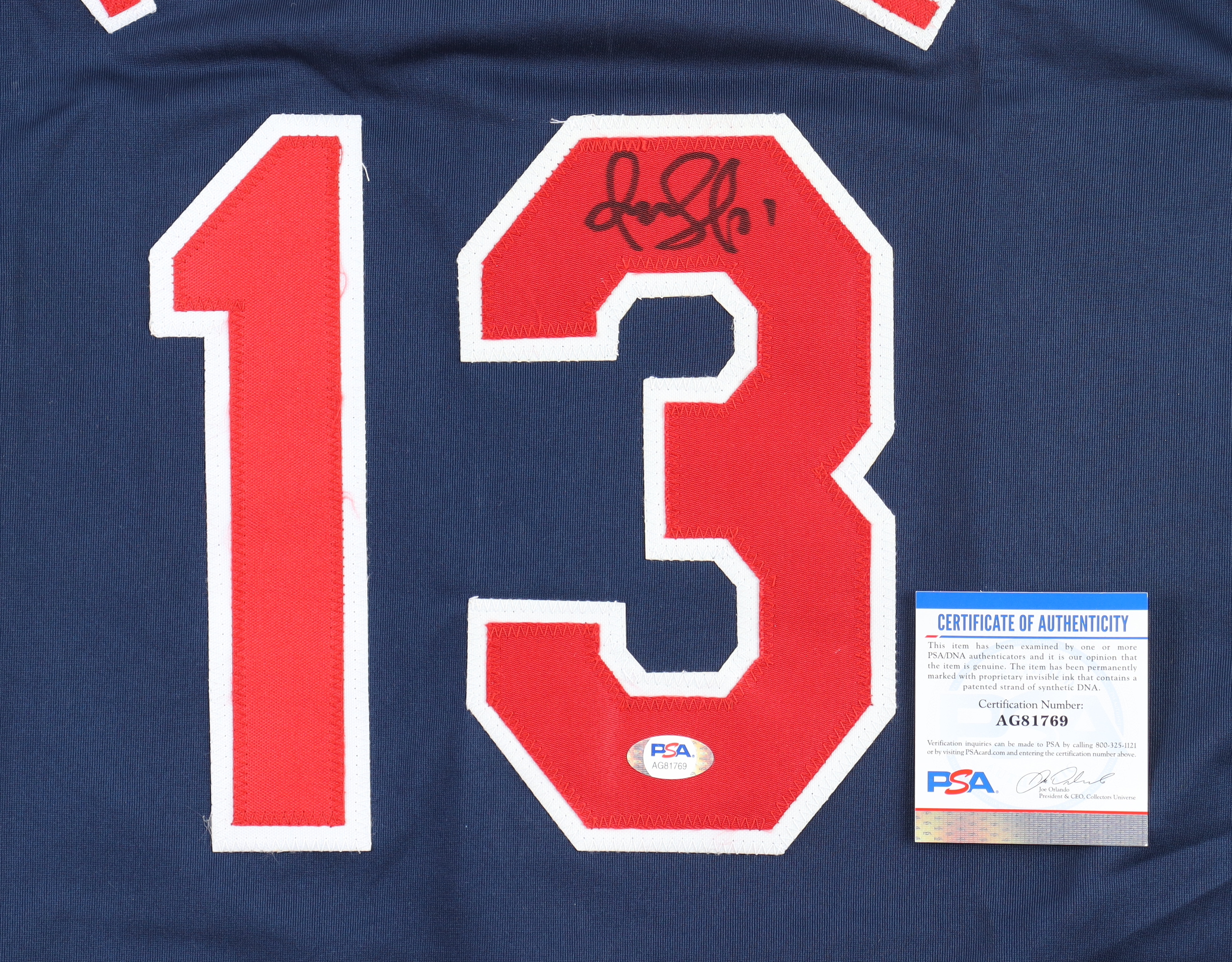 Omar Vizquel Signed Jersey (PSA) at PristineAuction.com Omar Vizquel Signed Jersey (PSA) at PristineAuction.com