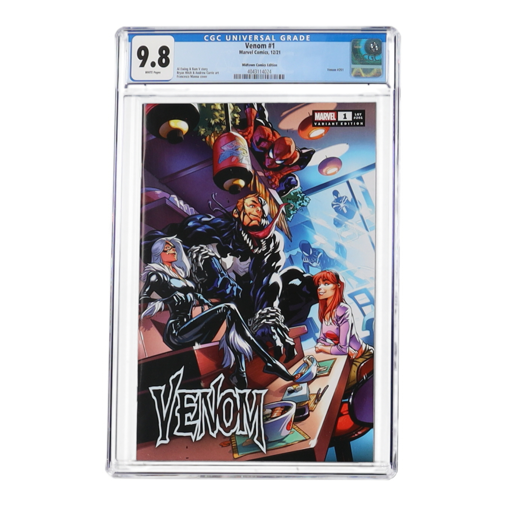 2022 Venom Issue #1 Manna Variant Cover Marvel Comic Book (CGC 9.8) |  Pristine Auction