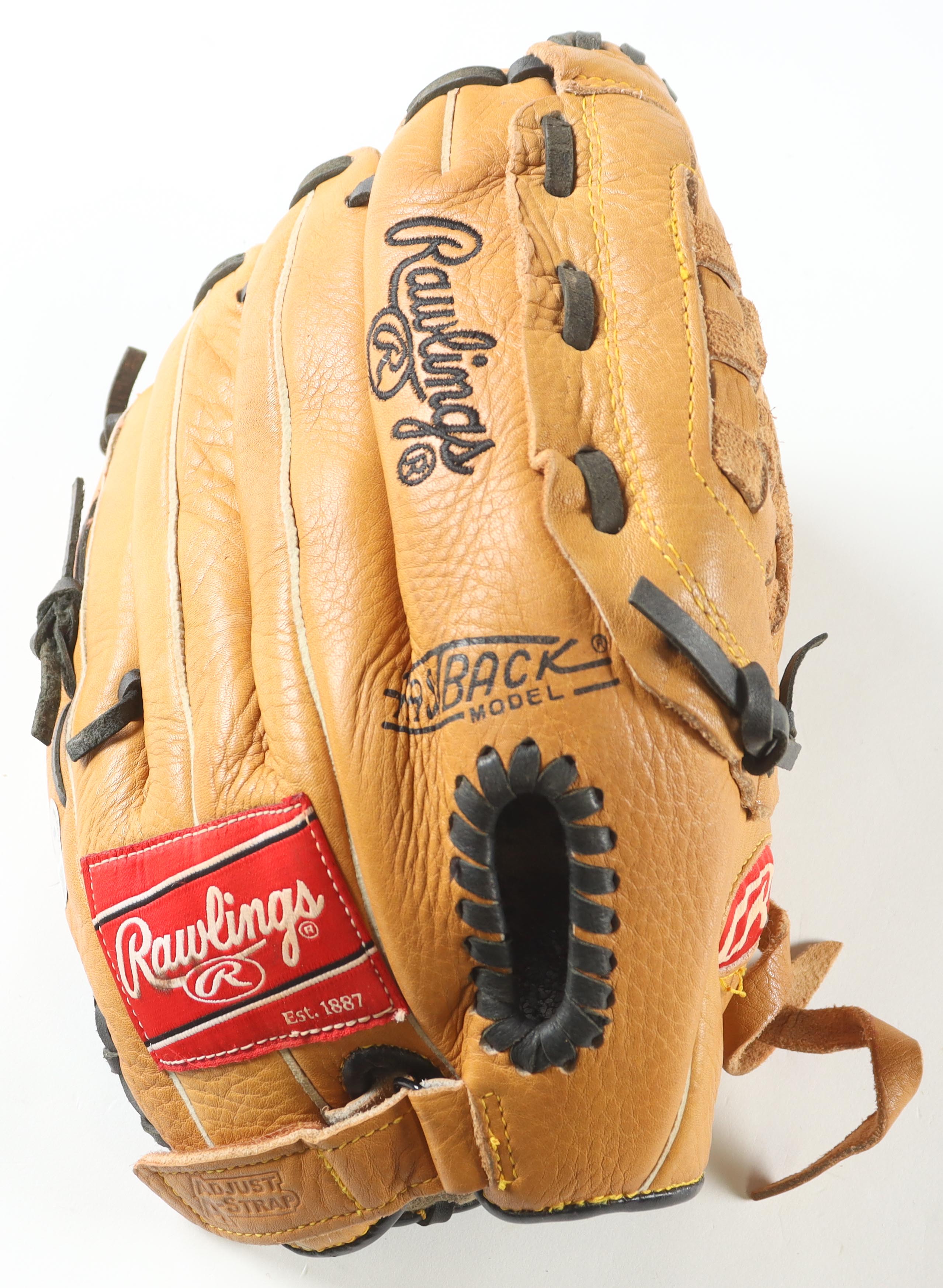 Randy Johnson Signed Rawling Baseball Glove With Display Case (Beckett) at PristineAuction.com Randy Johnson Signed Rawling Baseball Glove With Display Case (Beckett) at PristineAuction.com