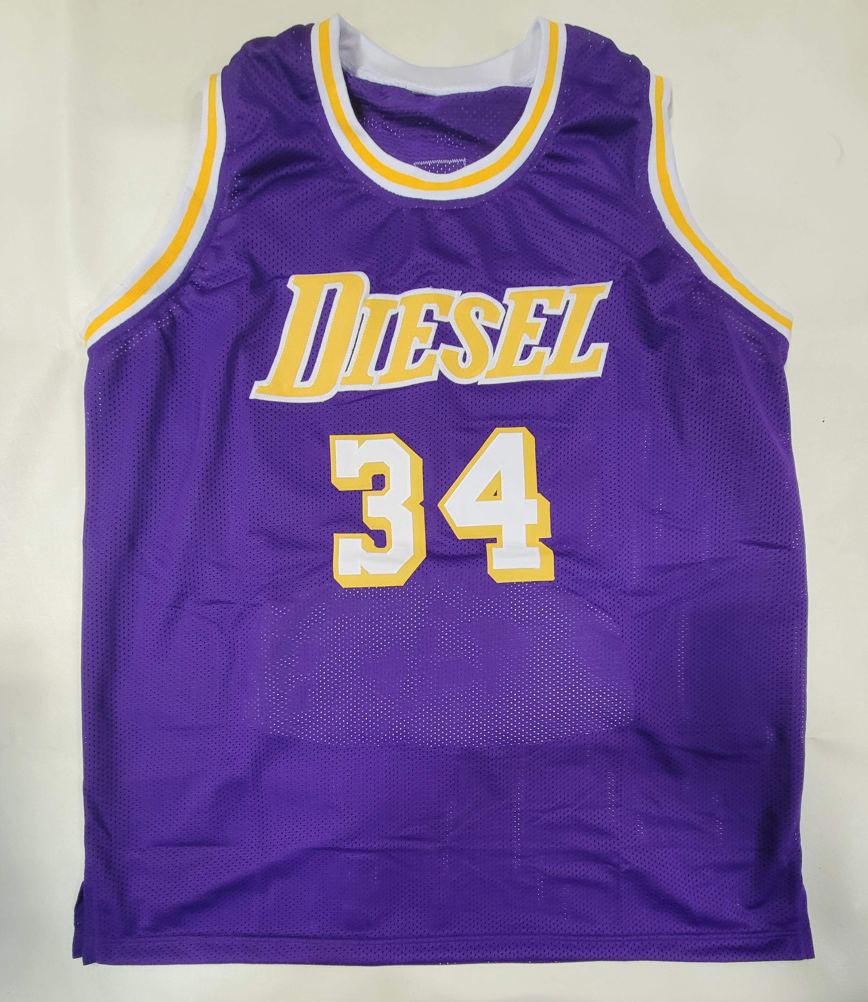 Shaquille O'Neal Signed Career Highlight Stat Jersey (Beckett) at PristineAuction.com Shaquille O'Neal Signed Career Highlight Stat Jersey (Beckett) at PristineAuction.com