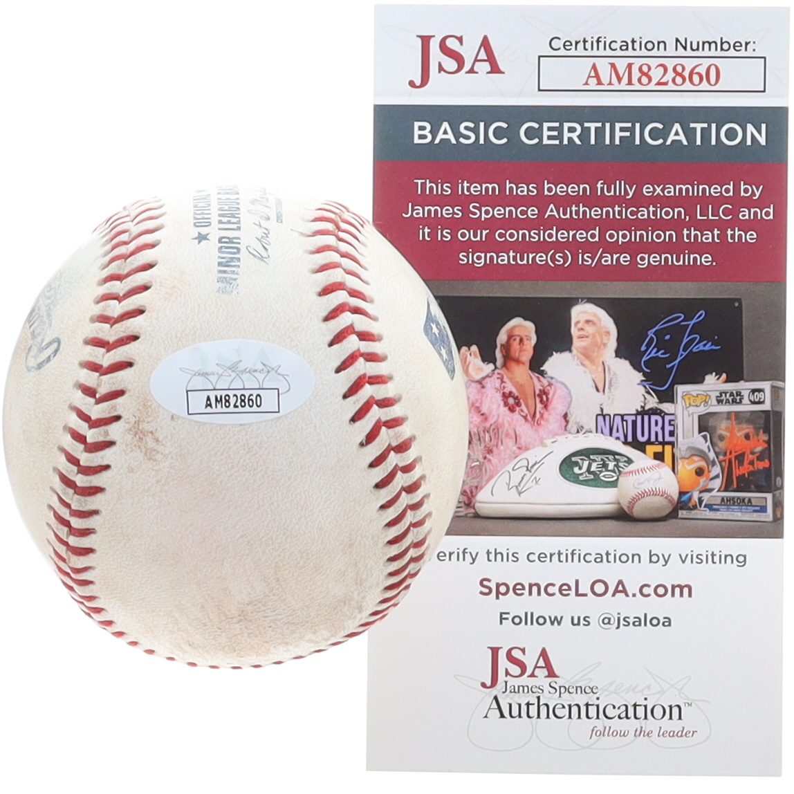 Mark McGwire Signed OML Baseball (JSA) at PristineAuction.com Mark McGwire Signed OML Baseball (JSA) at PristineAuction.com