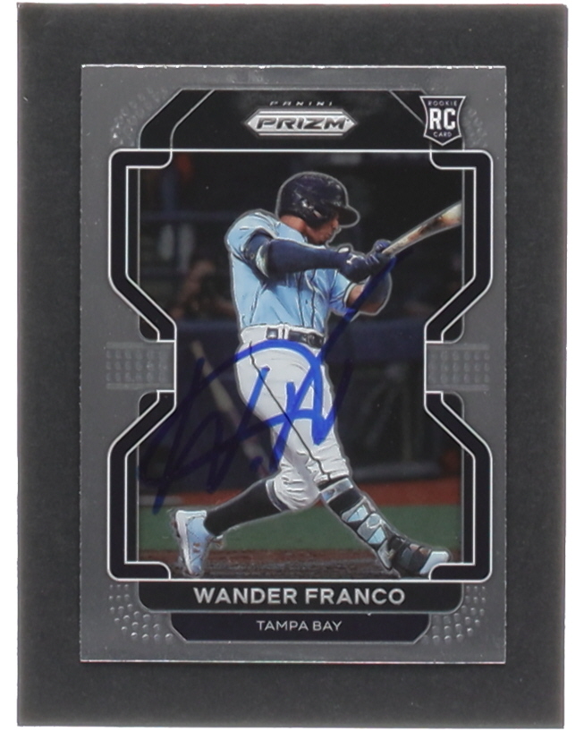 Wander Franco Signed 2022 Panini Prizm #54 RC (Franco) at PristineAuction.com Wander Franco Signed 2022 Panini Prizm #54 RC (Franco) at PristineAuction.com