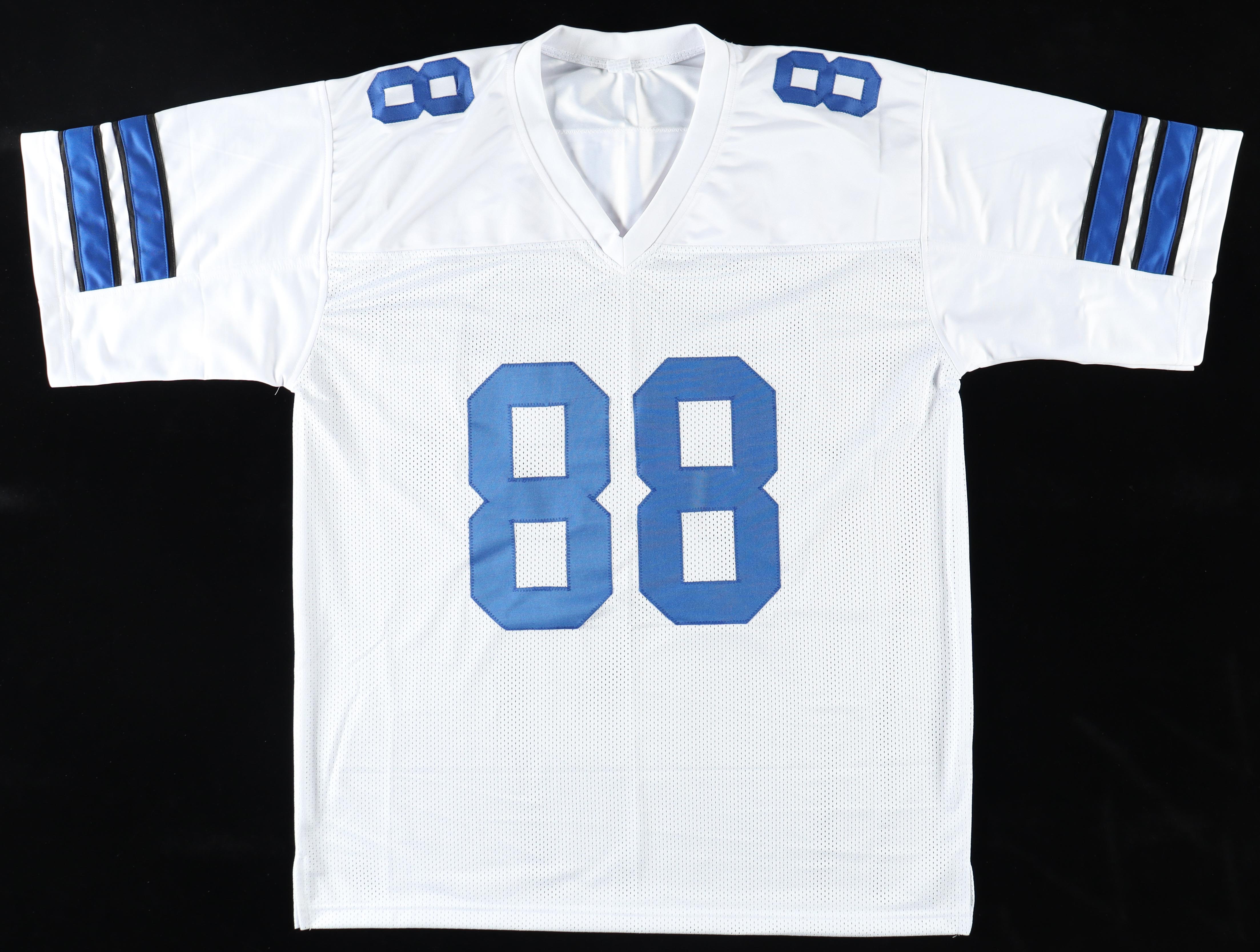 Drew Pearson Signed Jersey Inscribed "HOF 21" (Beckett) at PristineAuction.com Drew Pearson Signed Jersey Inscribed "HOF 21" (Beckett) at PristineAuction.com