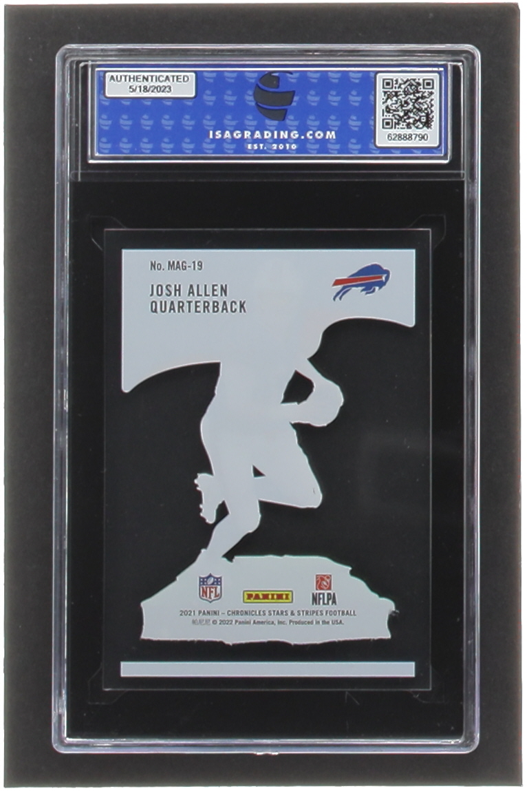 Josh Allen 2021 Panini Chronicles Magnitude #19 (ISA 9) at PristineAuction.com Josh Allen 2021 Panini Chronicles Magnitude #19 (ISA 9) at PristineAuction.com