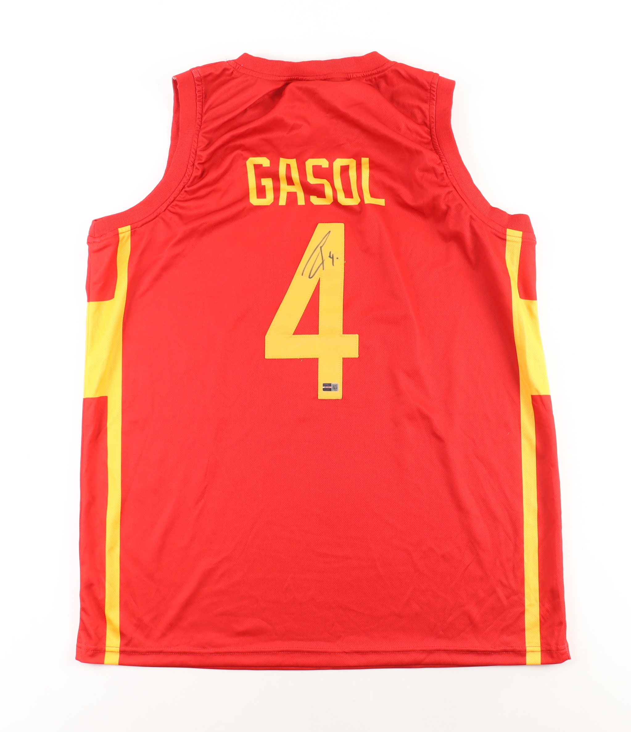 Pau Gasol Signed Jersey (Steiner) at PristineAuction.com Pau Gasol Signed Jersey (Steiner) at PristineAuction.com