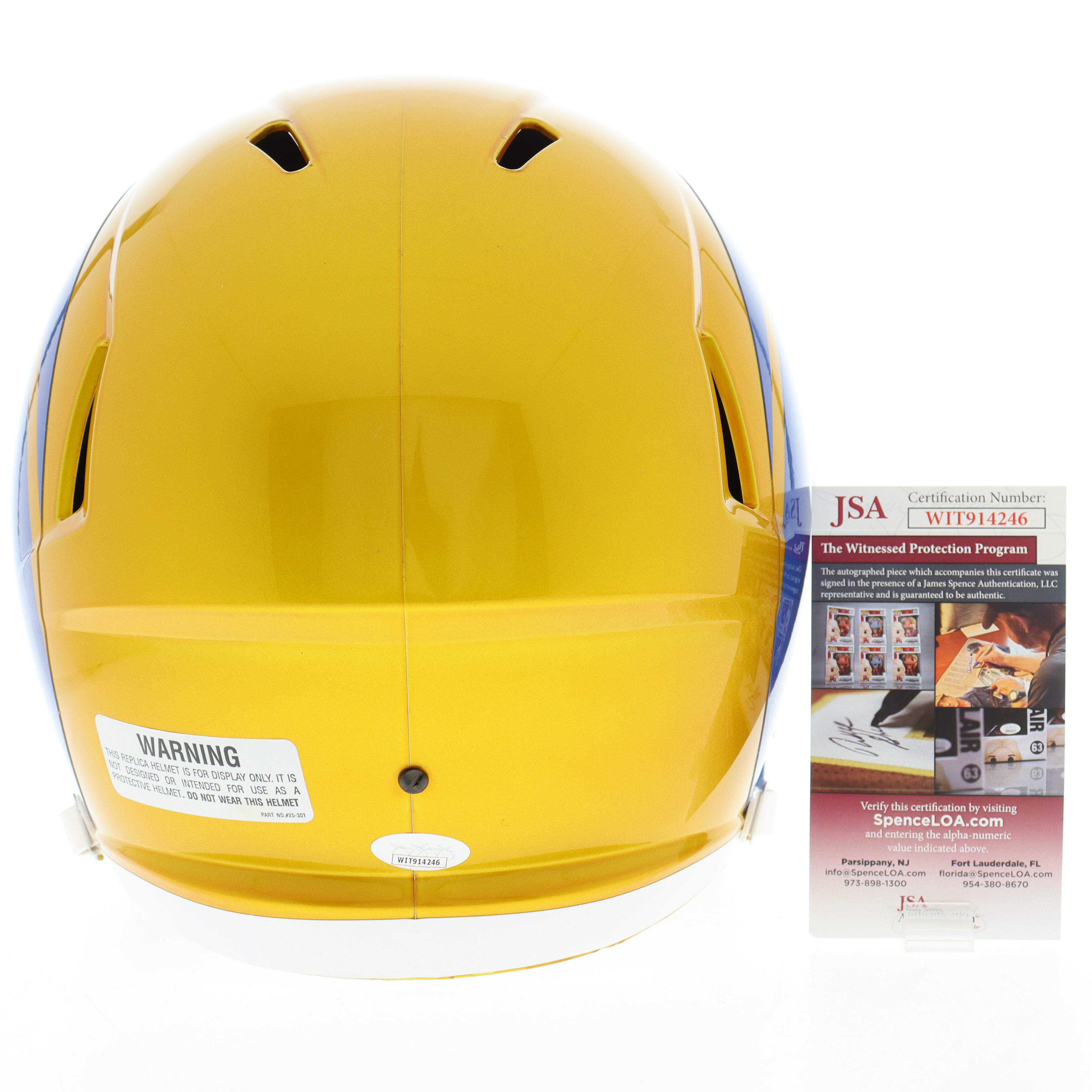 Jalen Ramsey Signed Rams Full-Size Flash Alternate Speed Helmet (JSA) at PristineAuction.com Jalen Ramsey Signed Rams Full-Size Flash Alternate Speed Helmet (JSA) at PristineAuction.com