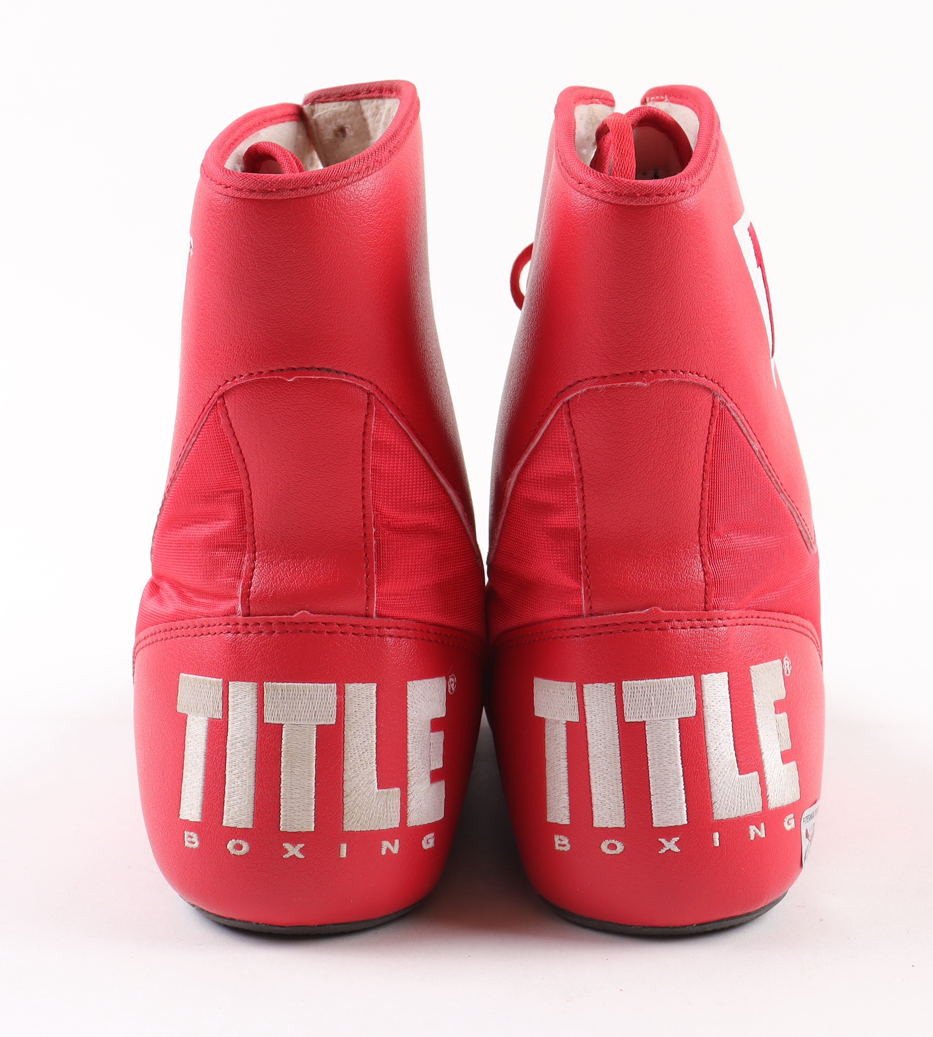 Mike Tyson Signed Pair of Title Boxing Boots (JSA & Tyson) at PristineAuction.com Mike Tyson Signed Pair of Title Boxing Boots (JSA & Tyson) at PristineAuction.com