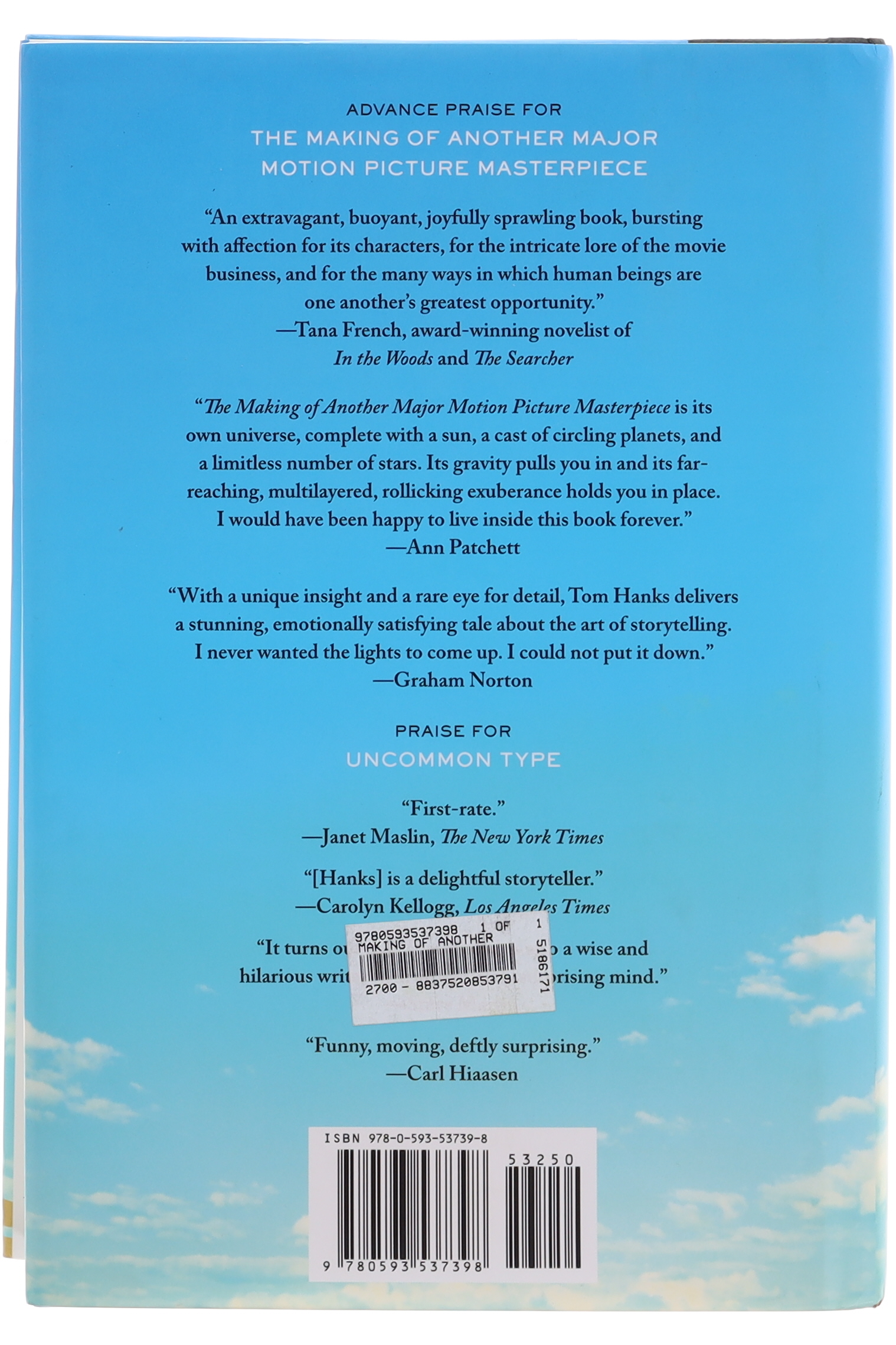 Tom Hanks Signed "The Making of Another Major Motion Picture Masterpiece" Hardcover Book (Signed Edition) at PristineAuction.com Tom Hanks Signed "The Making of Another Major Motion Picture Masterpiece" Hardcover Book (Signed Edition) at PristineAuction.com