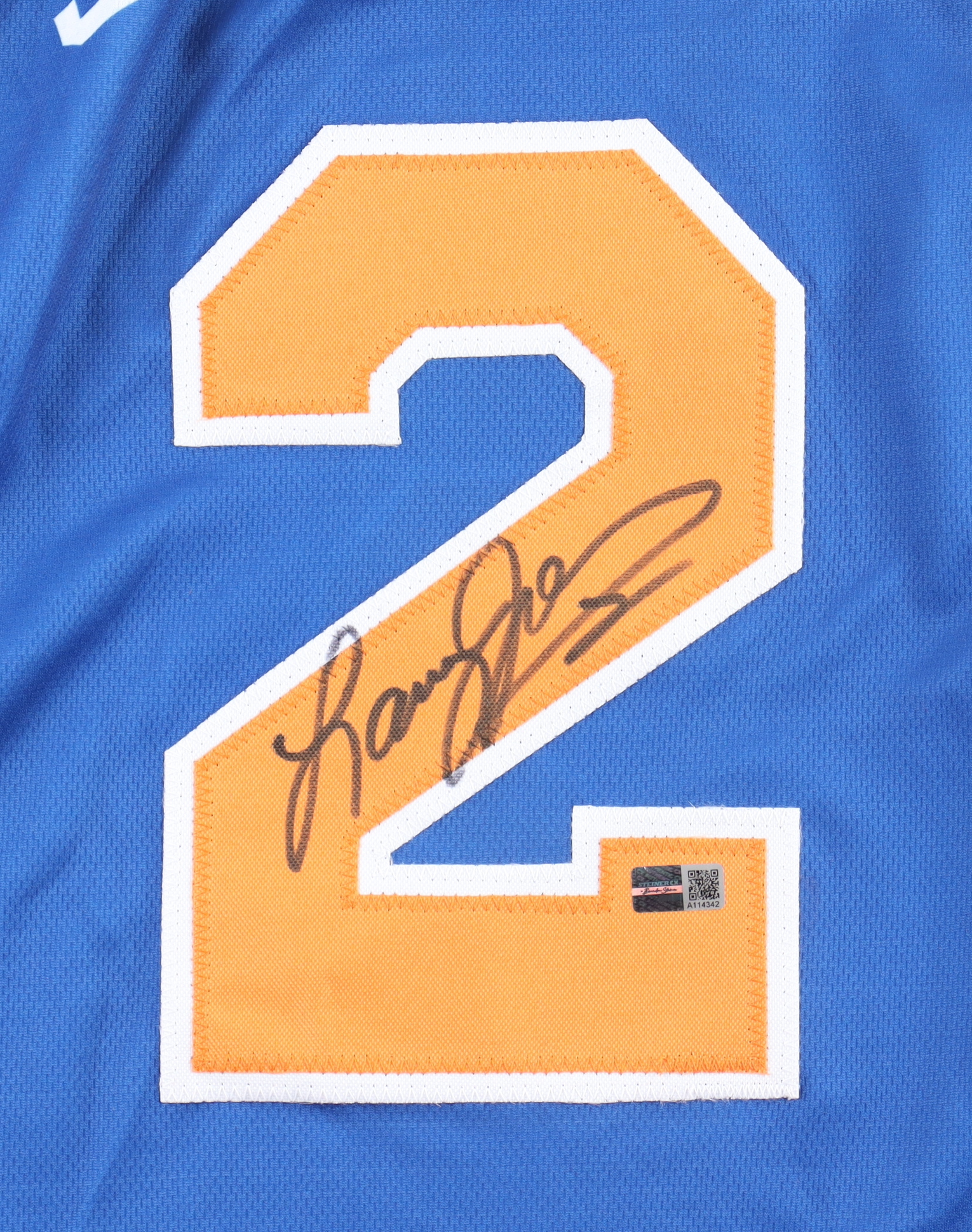 Larry Johnson Signed Jersey (Steiner) at PristineAuction.com Larry Johnson Signed Jersey (Steiner) at PristineAuction.com