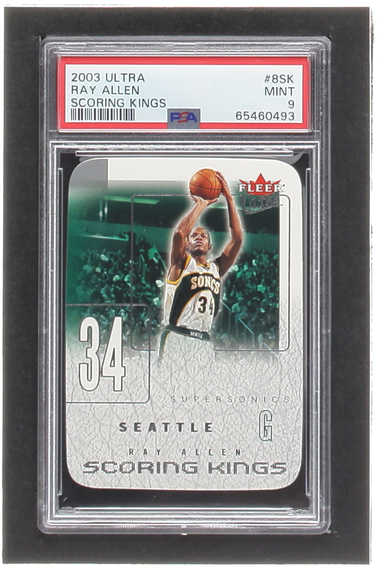 Ray Allen 2003-04 Ultra Scoring Kings #8 (PSA 9) at PristineAuction.com Ray Allen 2003-04 Ultra Scoring Kings #8 (PSA 9) at PristineAuction.com