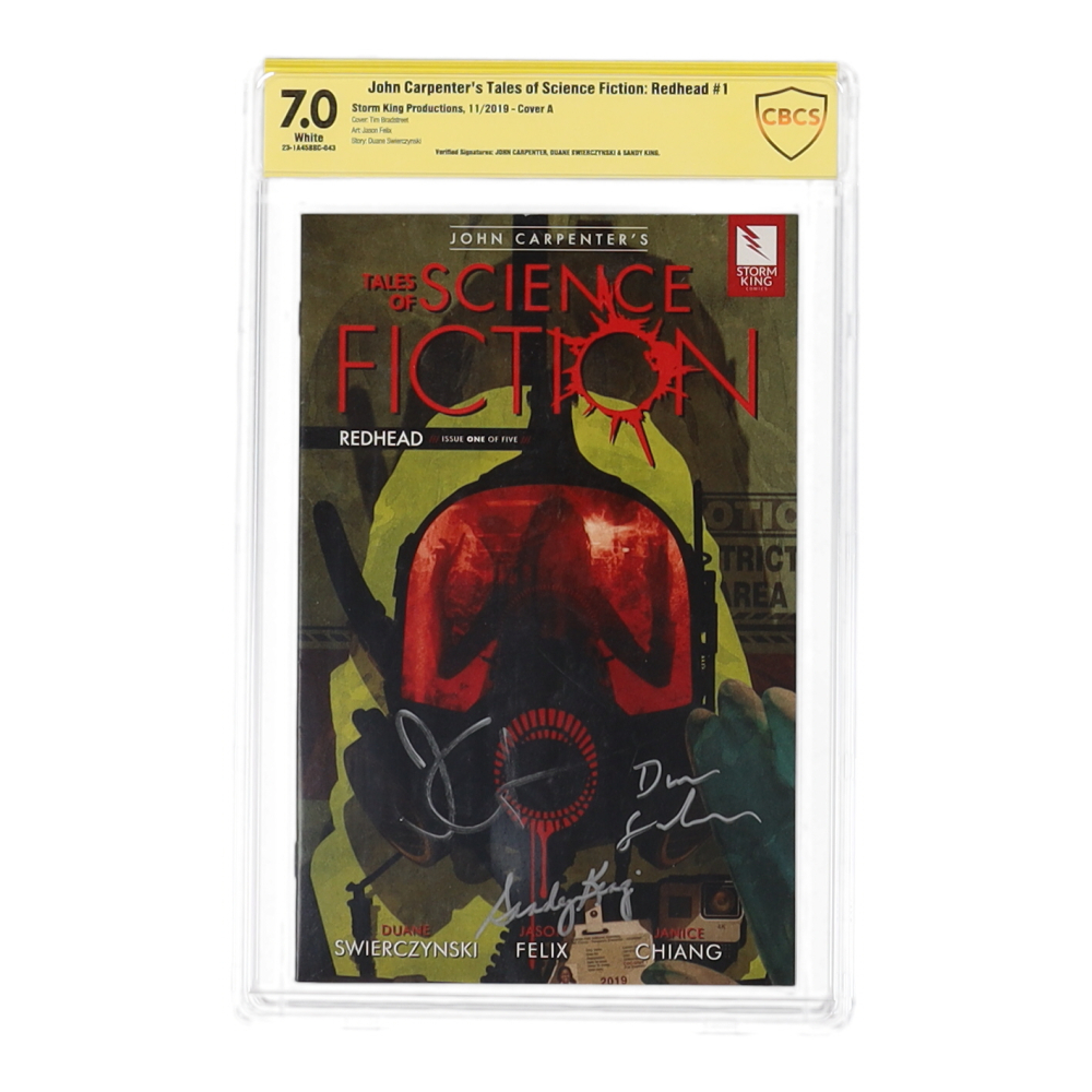 John Carpenter, Duane Swierczynski & Sandy King Signed 2022 "Tales of
