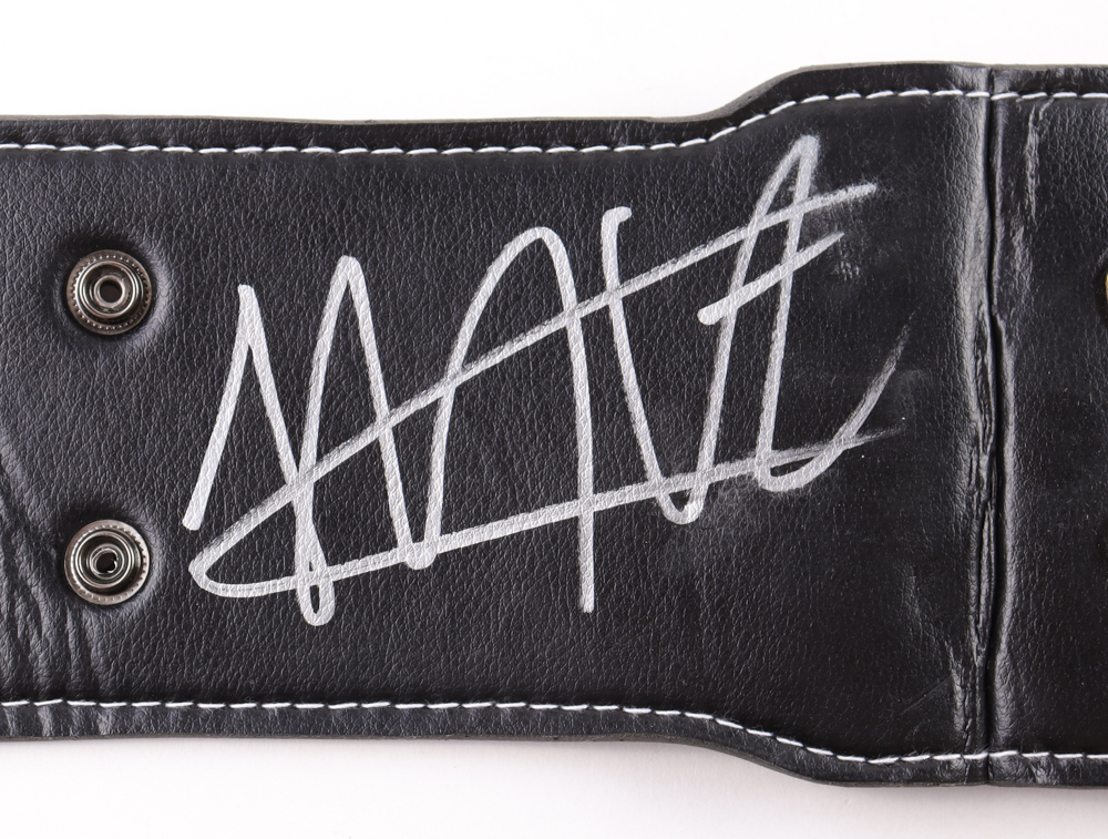 Khabib Nurmagomedov Signed UFC World Championship Belt (JSA) at PristineAuction.com Khabib Nurmagomedov Signed UFC World Championship Belt (JSA) at PristineAuction.com