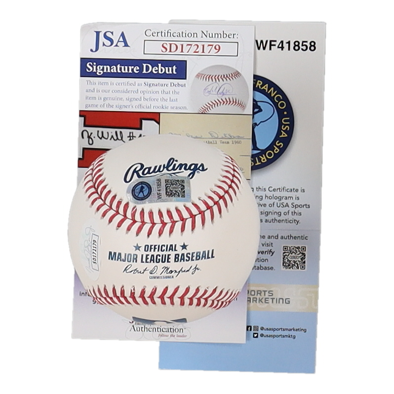 Wander Franco Signed OML Baseball (JSA & Franco) at PristineAuction.com Wander Franco Signed OML Baseball (JSA & Franco) at PristineAuction.com