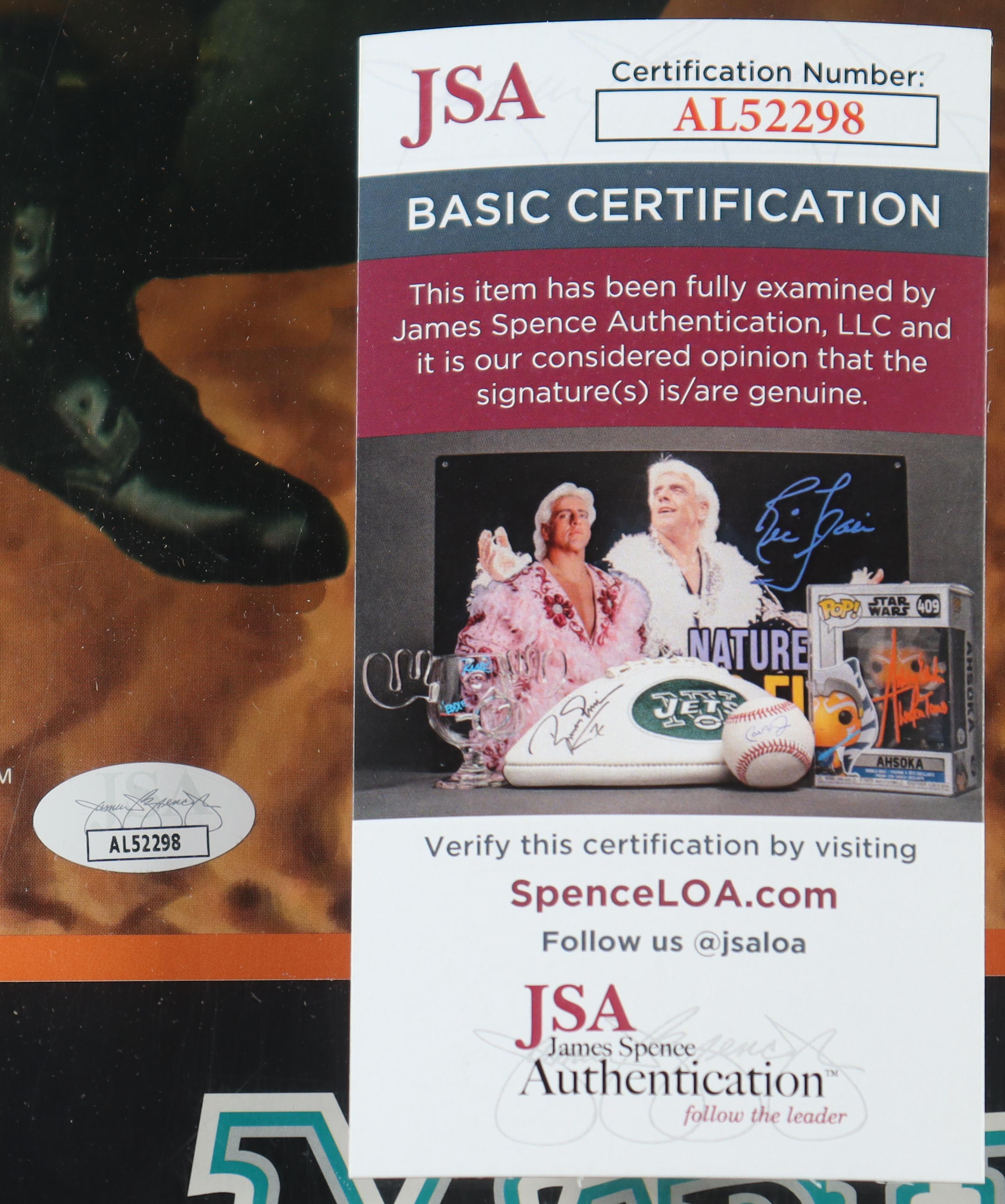 2003 Marlins "Armed Forces" 27x39 Poster Signed by (5) with Dontrelle Willis, AJ Burnett, Josh Beckett, Carl Pavano (JSA) at PristineAuction.com 2003 Marlins "Armed Forces" 27x39 Poster Signed by (5) with Dontrelle Willis, AJ Burnett, Josh Beckett, Carl Pavano (JSA) at PristineAuction.com