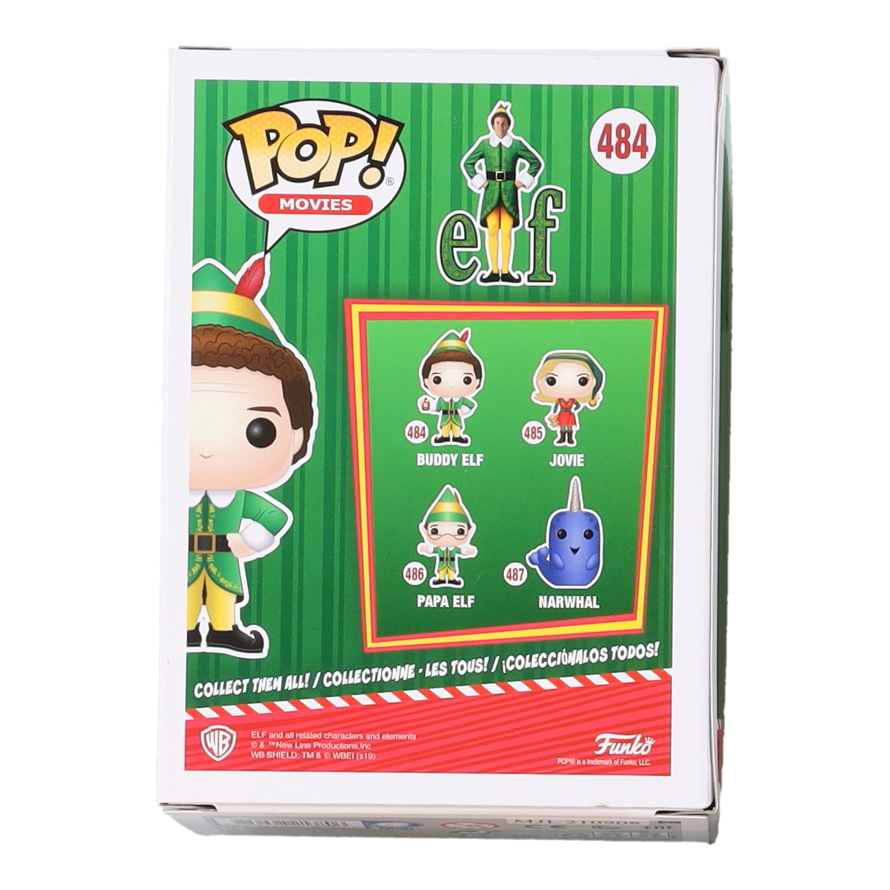 Will Ferrell Signed "Elf" #484 Buddy The Elf Funko Pop! Movies Vinyl Figure (Beckett) at PristineAuction.com Will Ferrell Signed "Elf" #484 Buddy The Elf Funko Pop! Movies Vinyl Figure (Beckett) at PristineAuction.com