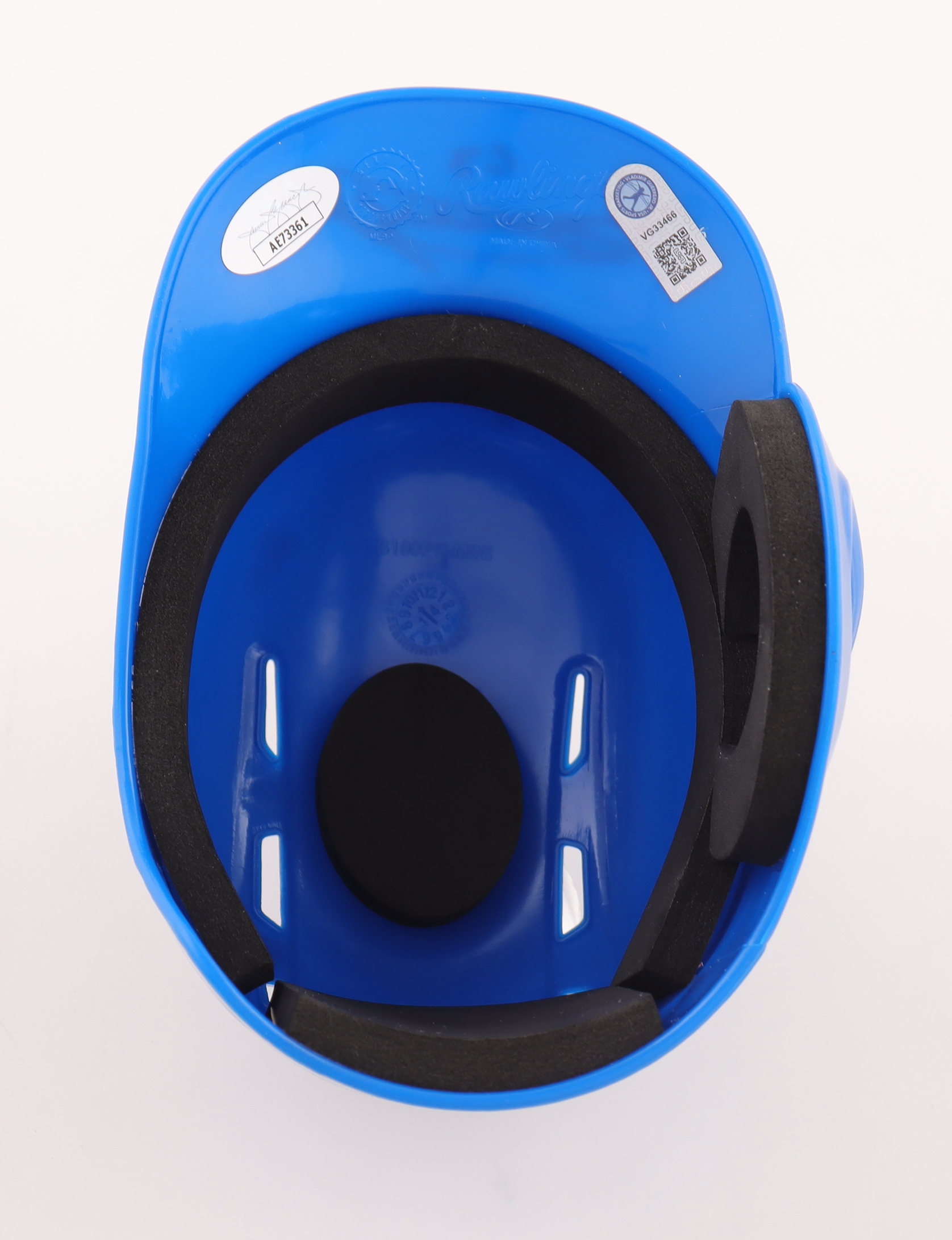 Vladimir Guerrero Jr. Signed Blue Jays Mini Batting Helmet (Guerrero Jr. & JSA) at PristineAuction.com Vladimir Guerrero Jr. Signed Blue Jays Mini Batting Helmet (Guerrero Jr. & JSA) at PristineAuction.com