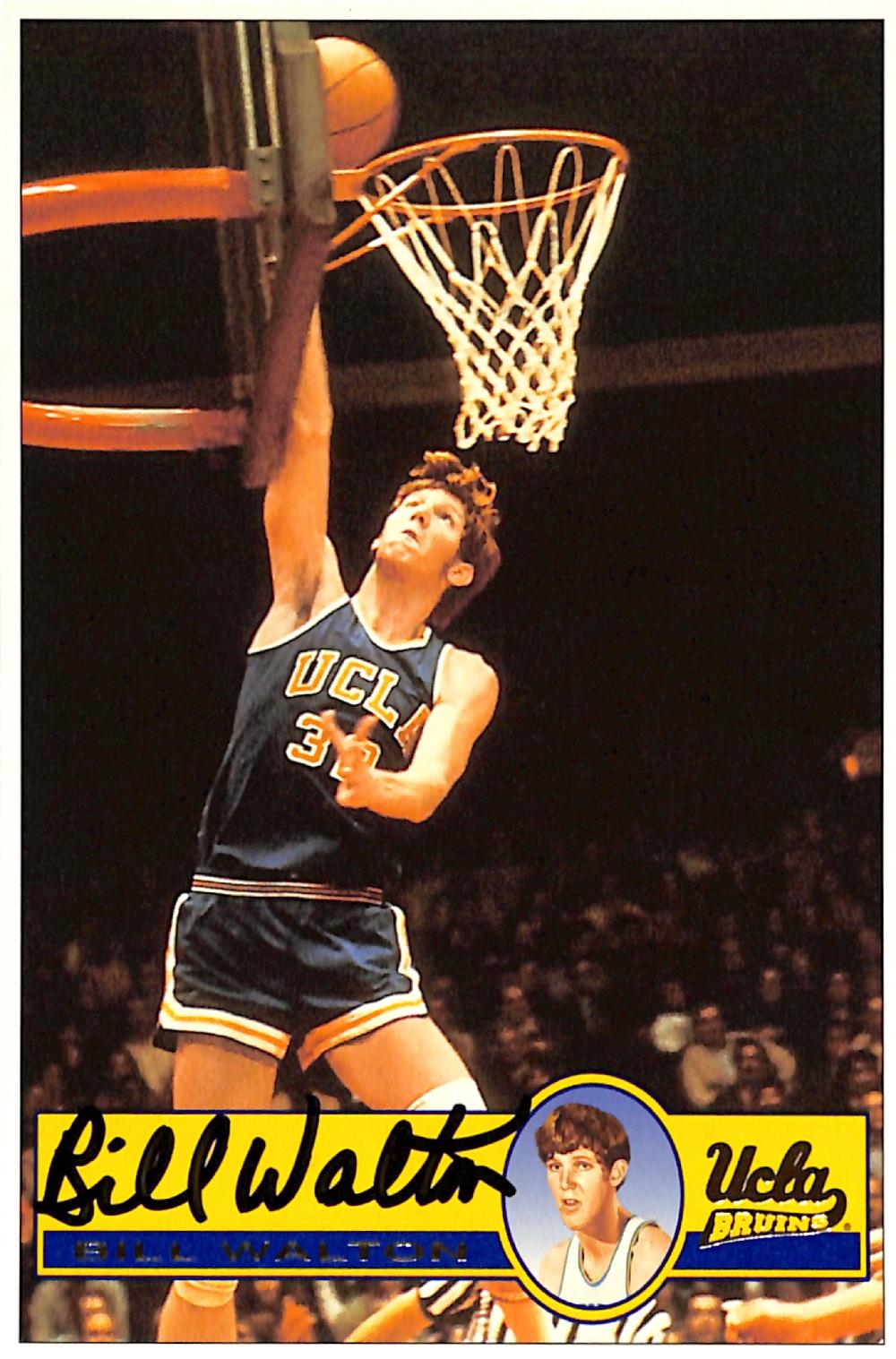 Bill Walton Signed UCLA Bruins Basketball Card (Beckett) at PristineAuction.com Bill Walton Signed UCLA Bruins Basketball Card (Beckett) at PristineAuction.com