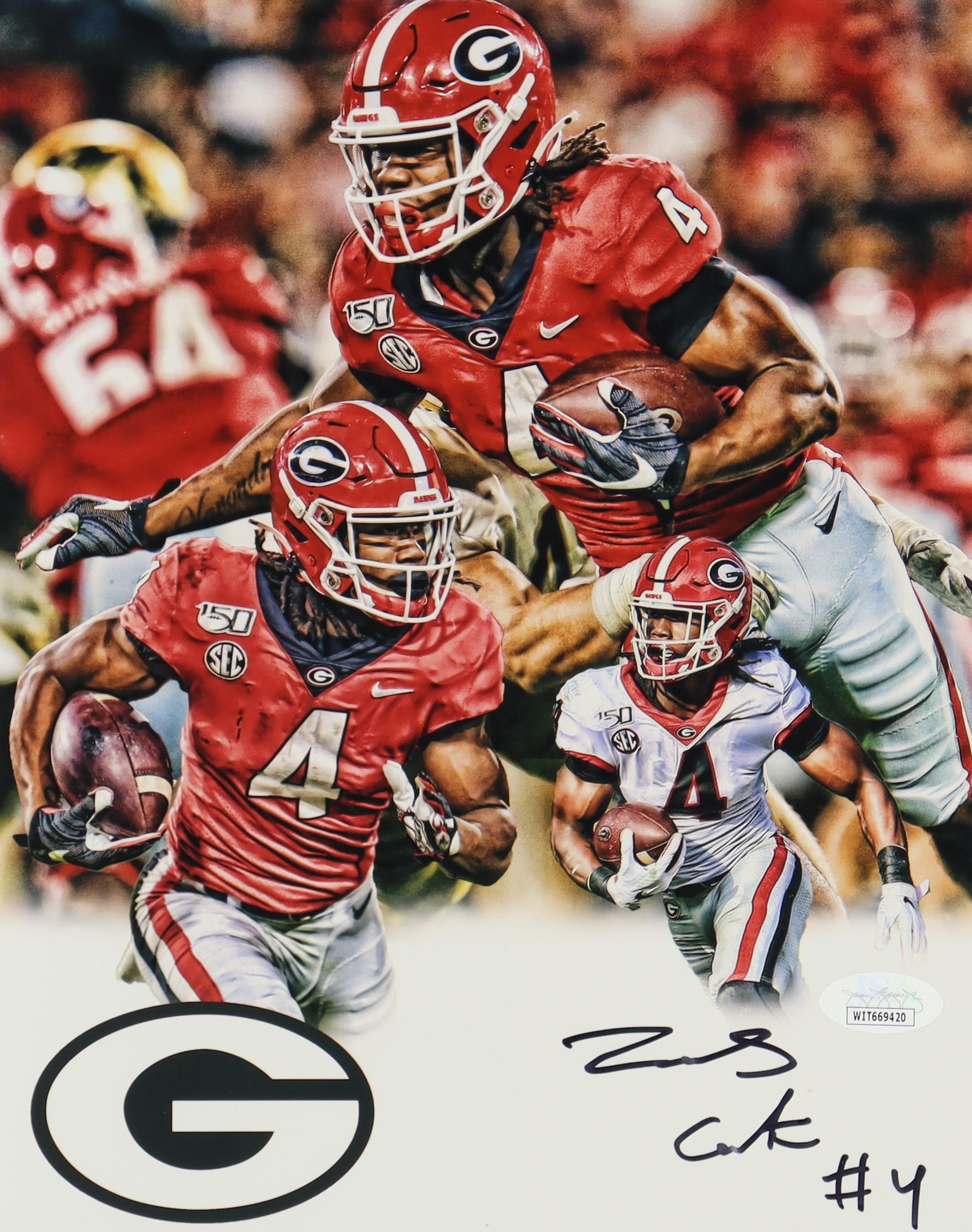 James Cook Signed Georgia Bulldogs 8x10 Photo (JSA) at PristineAuction.com James Cook Signed Georgia Bulldogs 8x10 Photo (JSA) at PristineAuction.com