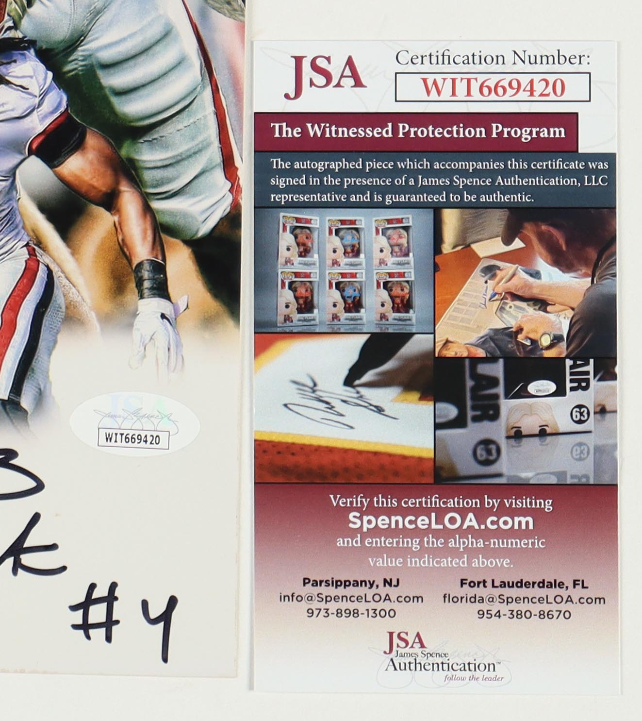 James Cook Signed Georgia Bulldogs 8x10 Photo (JSA) at PristineAuction.com James Cook Signed Georgia Bulldogs 8x10 Photo (JSA) at PristineAuction.com