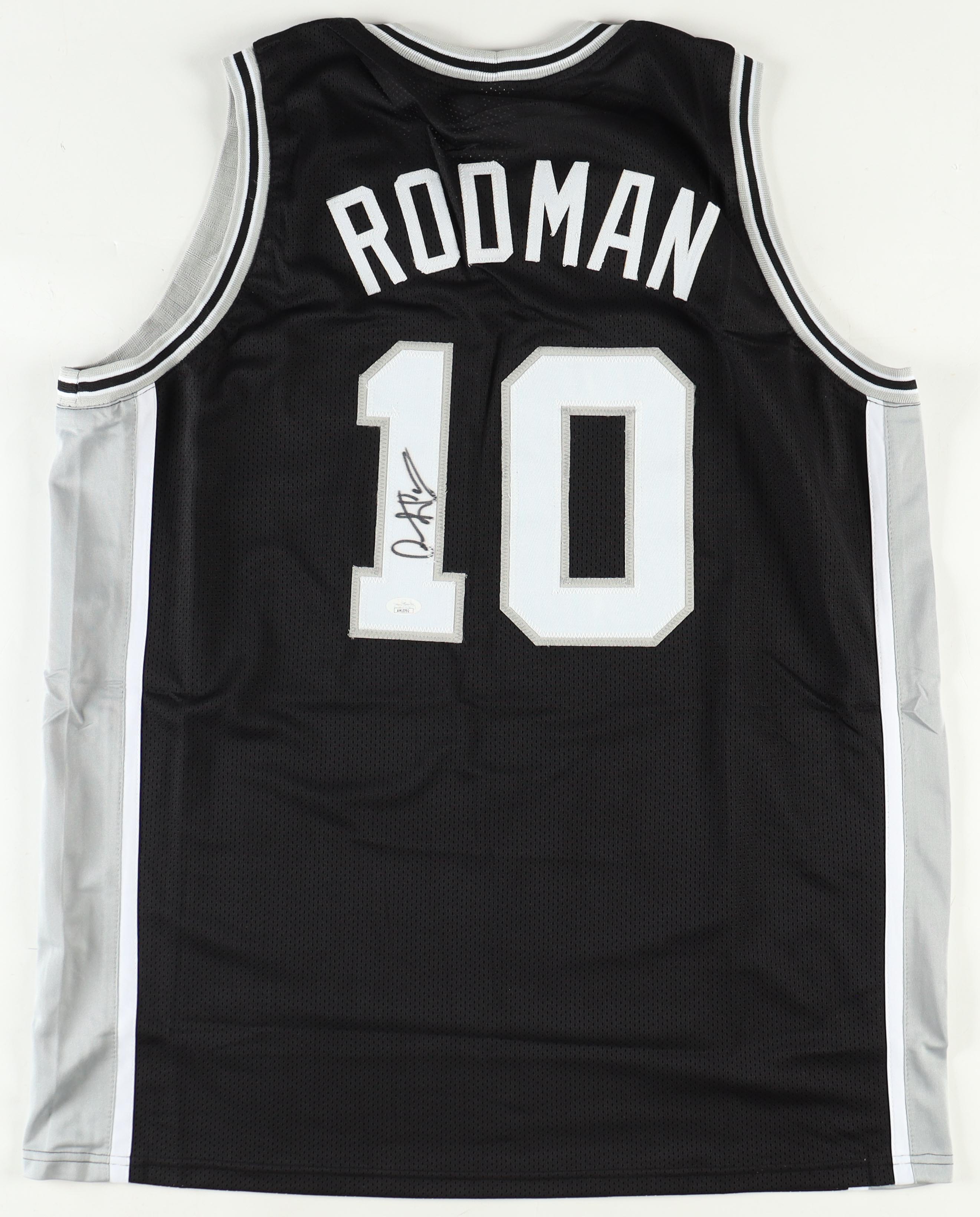 Dennis Rodman Signed Jersey (JSA) at PristineAuction.com Dennis Rodman Signed Jersey (JSA) at PristineAuction.com