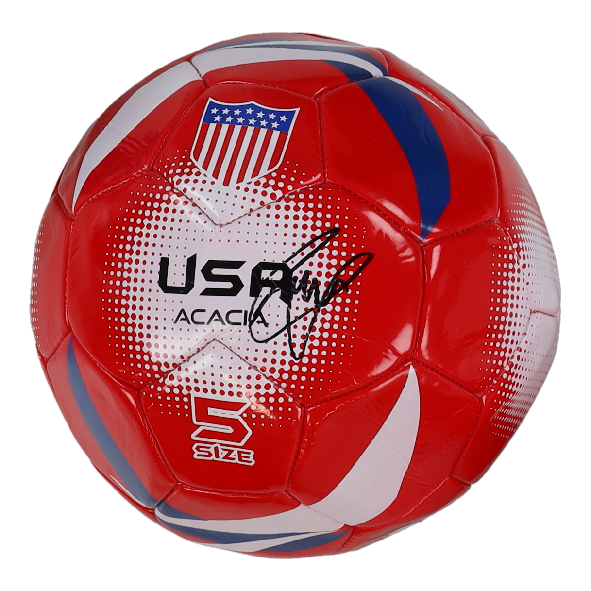 Christian Pulisic Signed Team USA Logo Soccer Ball (JSA) at PristineAuction.com Christian Pulisic Signed Team USA Logo Soccer Ball (JSA) at PristineAuction.com