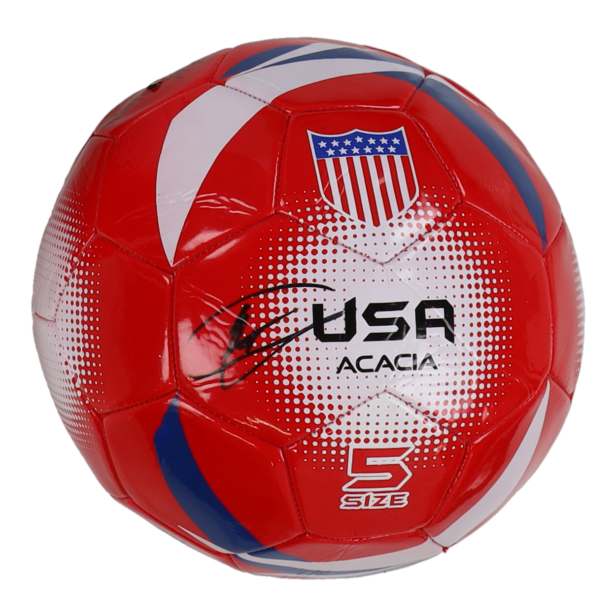 Christian Pulisic Signed Team USA Logo Soccer Ball (JSA) at PristineAuction.com Christian Pulisic Signed Team USA Logo Soccer Ball (JSA) at PristineAuction.com