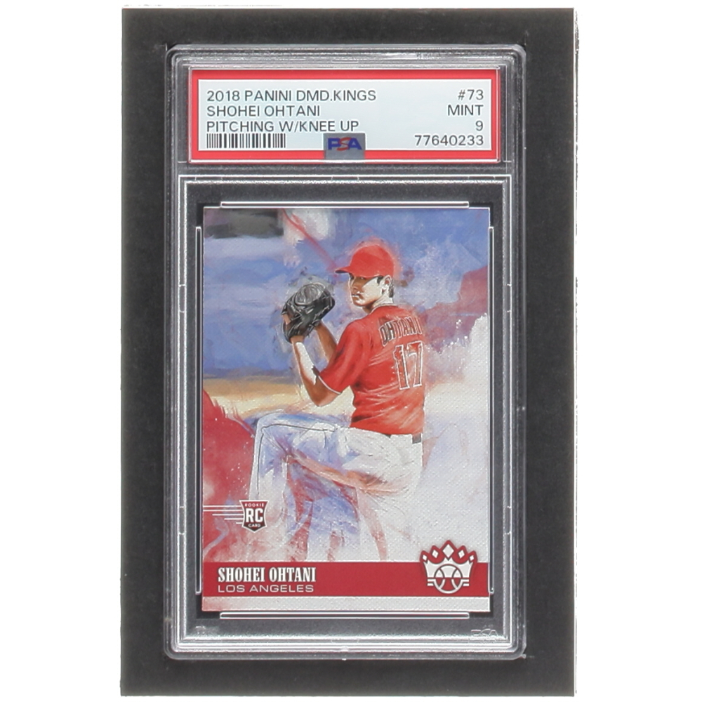 Carte Shohei Ohtani 2018 Panini Diamond Kings – PSA 9 – RC