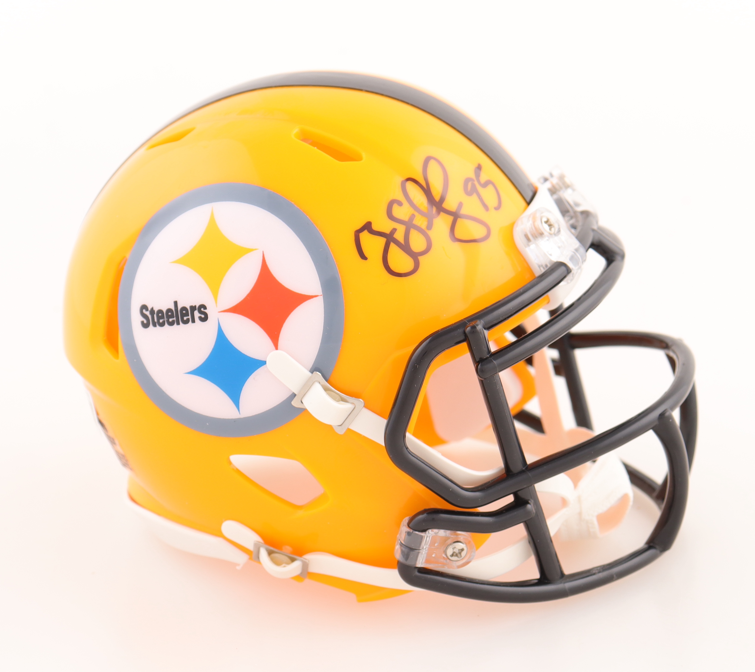 Greg Lloyd Signed Steelers Speed Mini Helmet (Beckett) at PristineAuction.com Greg Lloyd Signed Steelers Speed Mini Helmet (Beckett) at PristineAuction.com