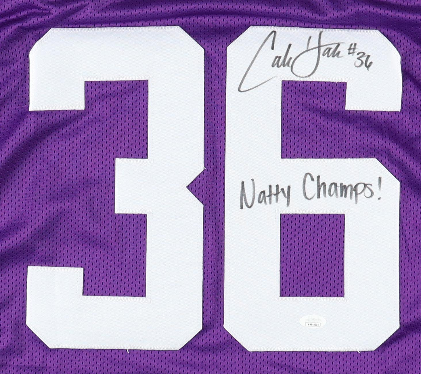 Cade York Signed Jersey Inscribed "Natty Champs!" (JSA) at PristineAuction.com Cade York Signed Jersey Inscribed "Natty Champs!" (JSA) at PristineAuction.com