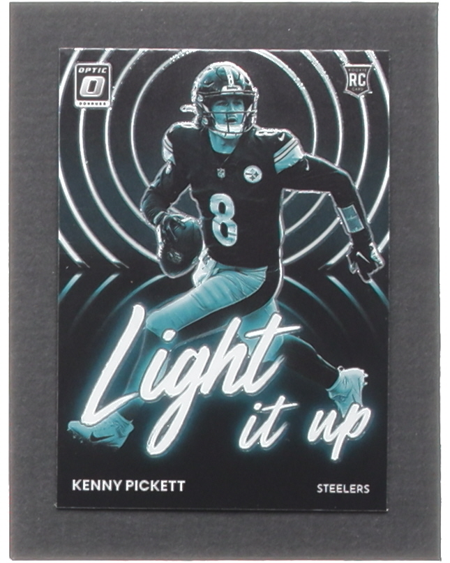 Kenny Pickett 2022 Donruss Optic Light it Up #11 RC at PristineAuction.com Kenny Pickett 2022 Donruss Optic Light it Up #11 RC at PristineAuction.com