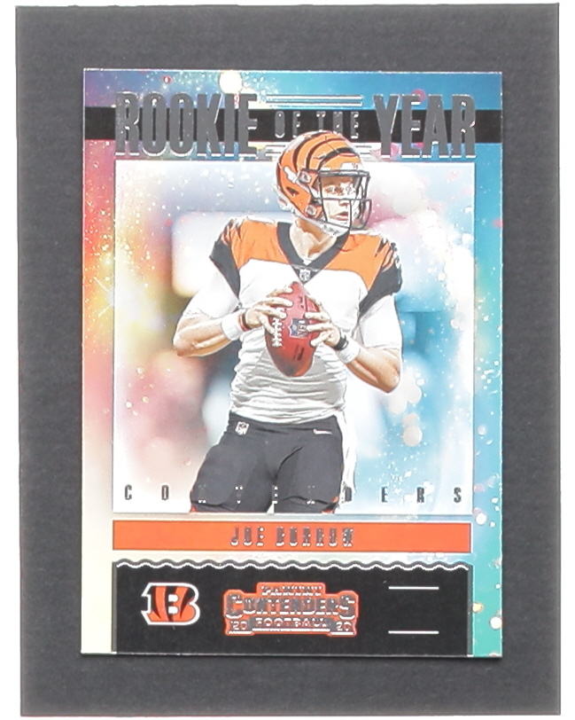 Joe Burrow 2020 Panini Contenders Rookie of the Year Contenders #1 RC at PristineAuction.com Joe Burrow 2020 Panini Contenders Rookie of the Year Contenders #1 RC at PristineAuction.com