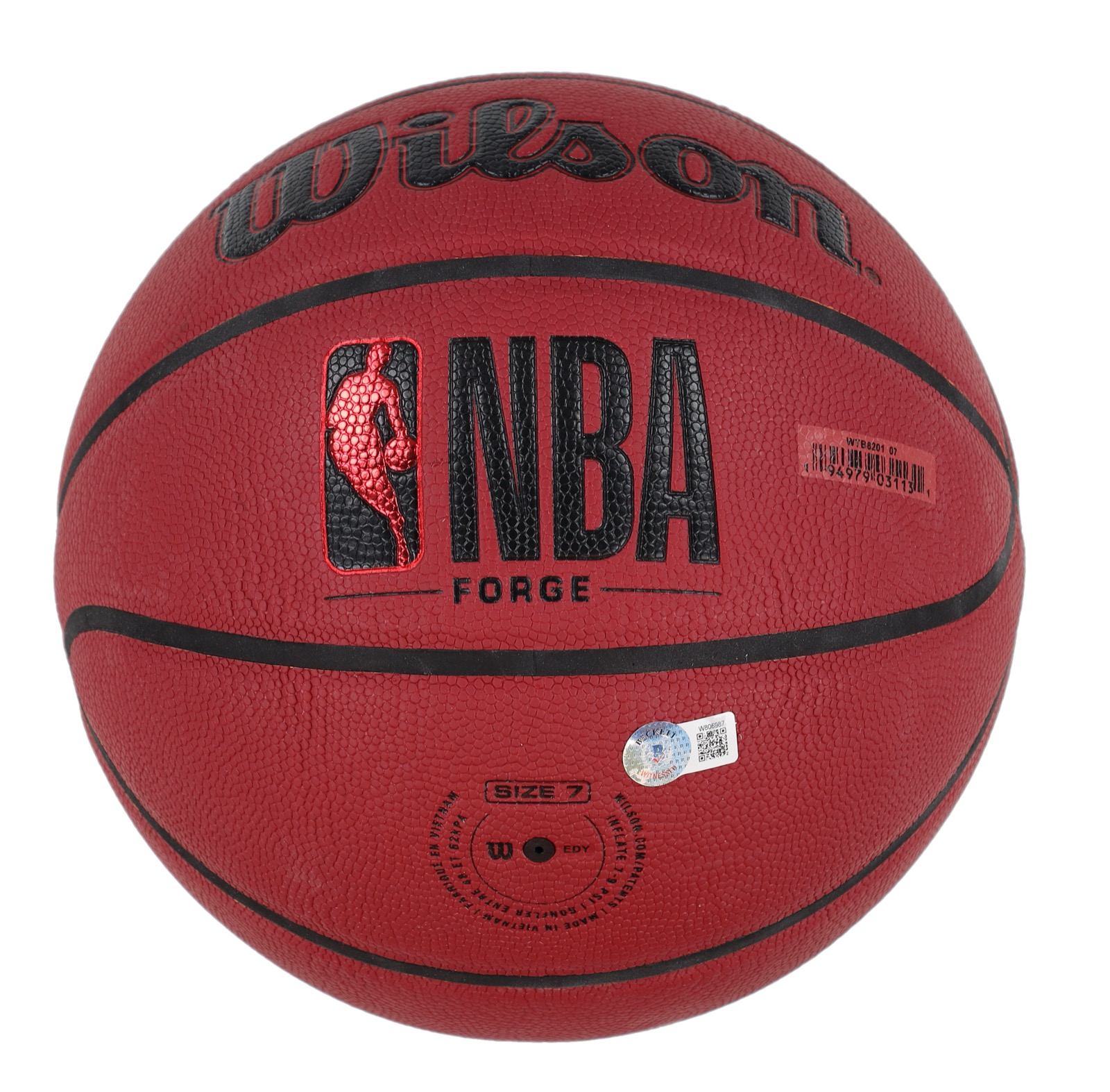 Julius "Dr. J" Erving Signed NBA Basketball (Beckett) at PristineAuction.com Julius "Dr. J" Erving Signed NBA Basketball (Beckett) at PristineAuction.com