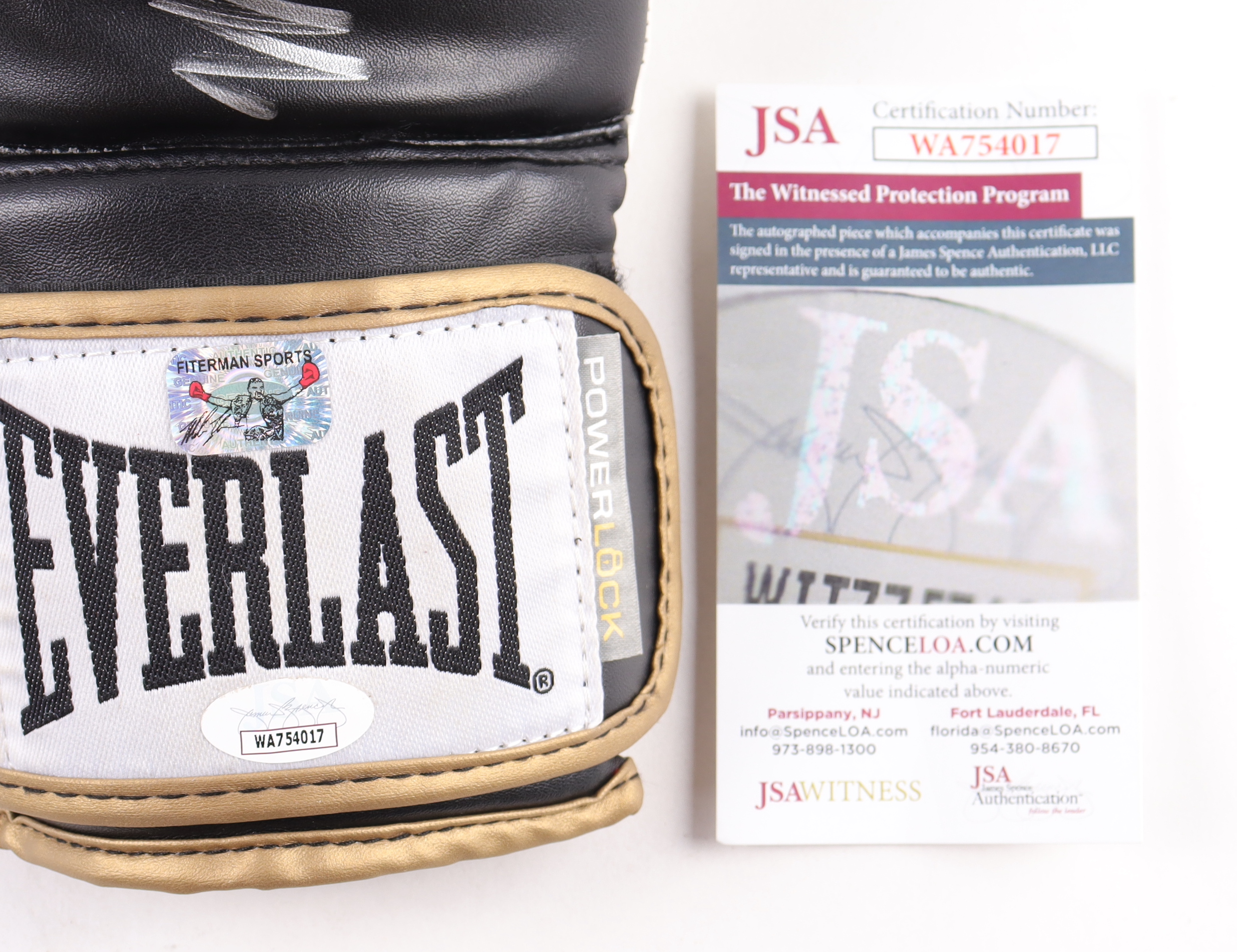 Mike Tyson Signed Pair of (2) Everlast Boxing Gloves (JSA & Tyson) at PristineAuction.com Mike Tyson Signed Pair of (2) Everlast Boxing Gloves (JSA & Tyson) at PristineAuction.com