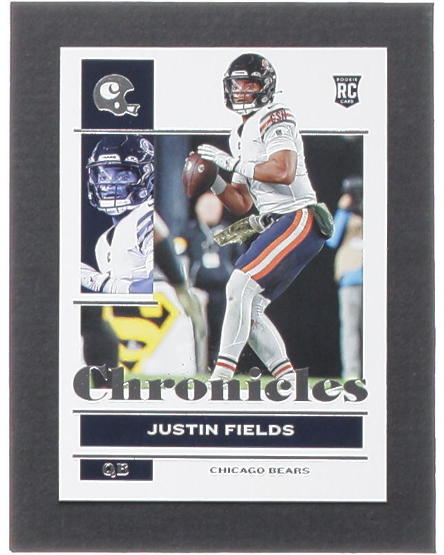 Justin Fields 2021 Panini Chronicles #19 RC at PristineAuction.com Justin Fields 2021 Panini Chronicles #19 RC at PristineAuction.com