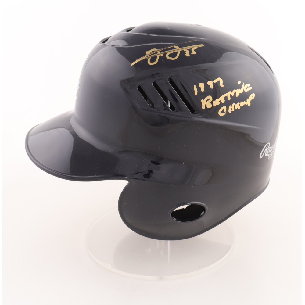 Frank Thomas Signed White Sox FullSize Batting Helmet Inscribed "1997