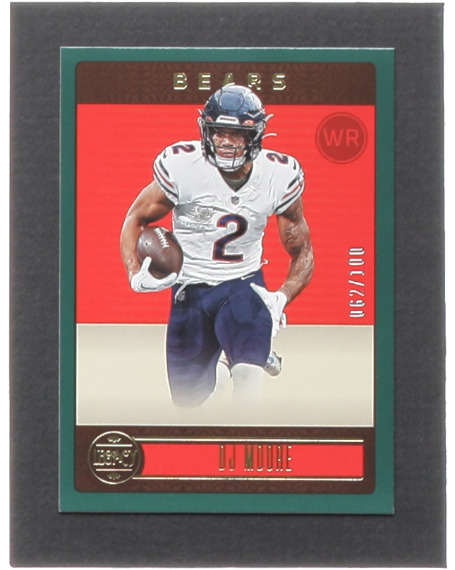 D. J. Moore 2023 Panini Legacy Green #17 #62/100 at PristineAuction.com D. J. Moore 2023 Panini Legacy Green #17 #62/100 at PristineAuction.com