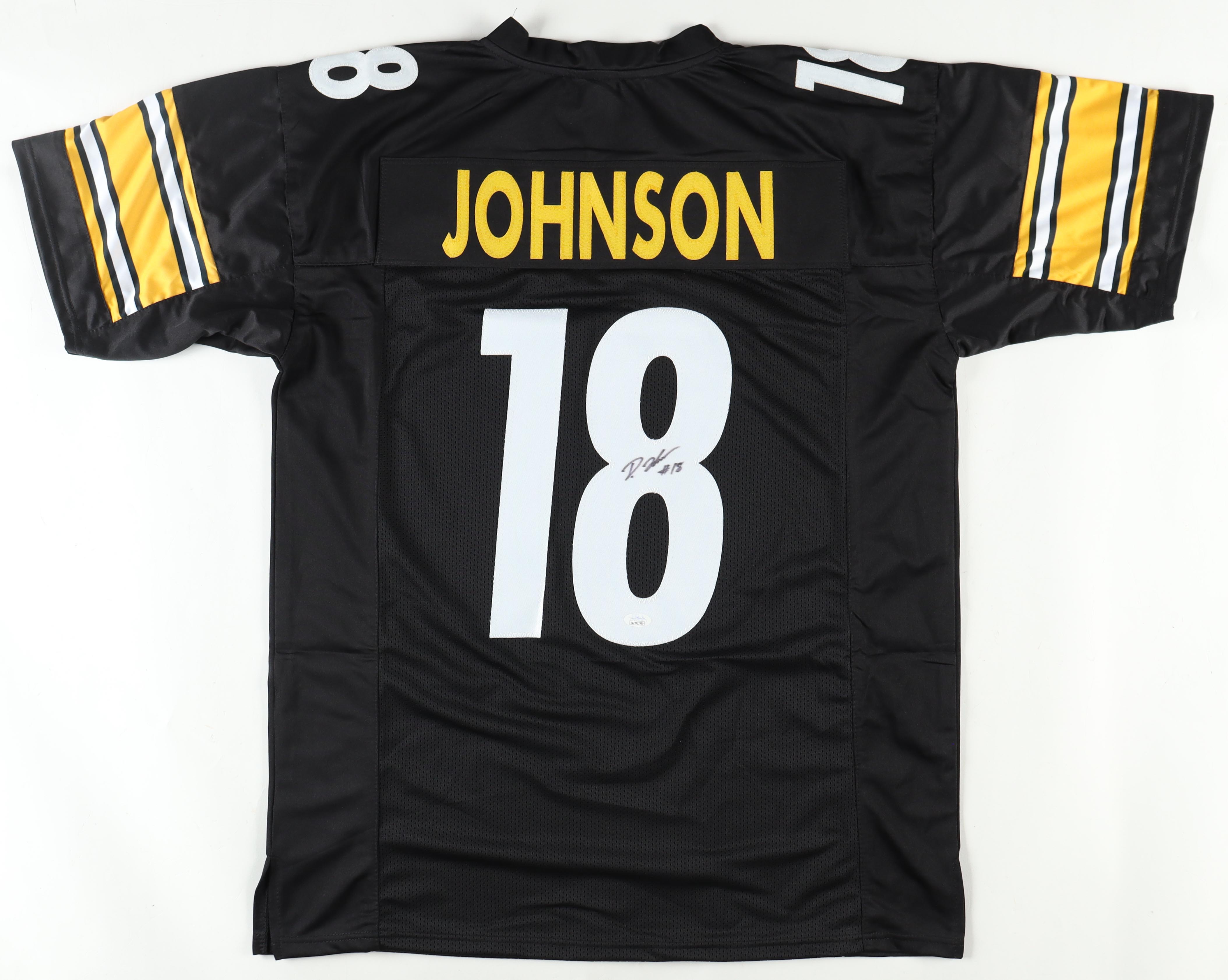 Diontae Johnson Signed Jersey (JSA) at PristineAuction.com Diontae Johnson Signed Jersey (JSA) at PristineAuction.com