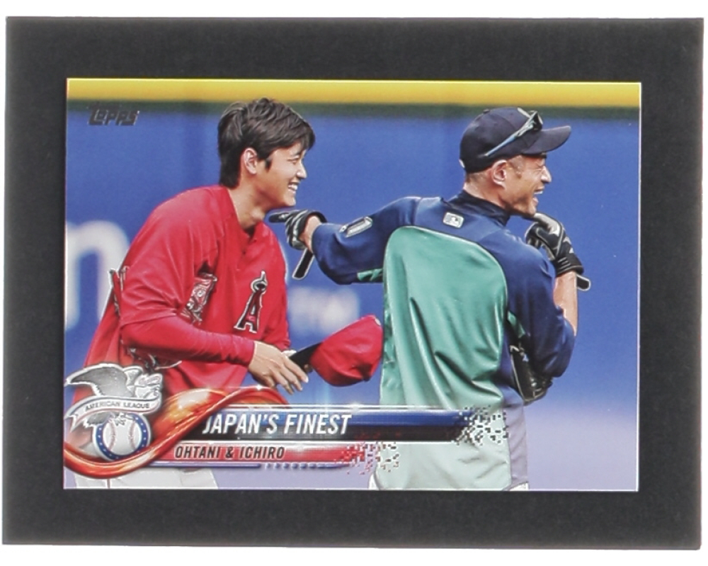 Shohei Ohtani / Ichiro Suzuki 2018 Topps Update #US153 Japan