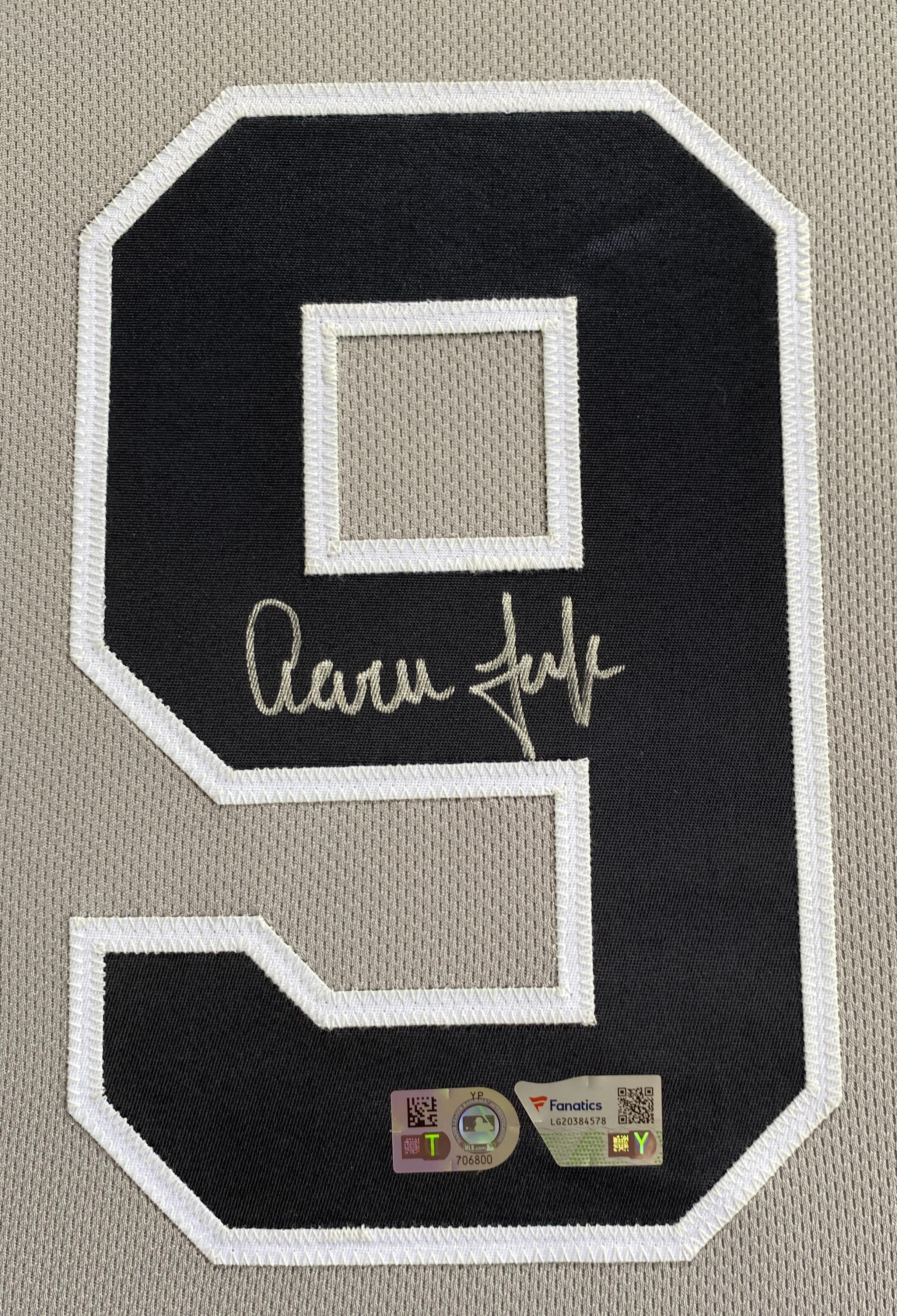 Aaron Judge Signed Custom Framed Jersey Display (Fanatics) at PristineAuction.com Aaron Judge Signed Custom Framed Jersey Display (Fanatics) at PristineAuction.com