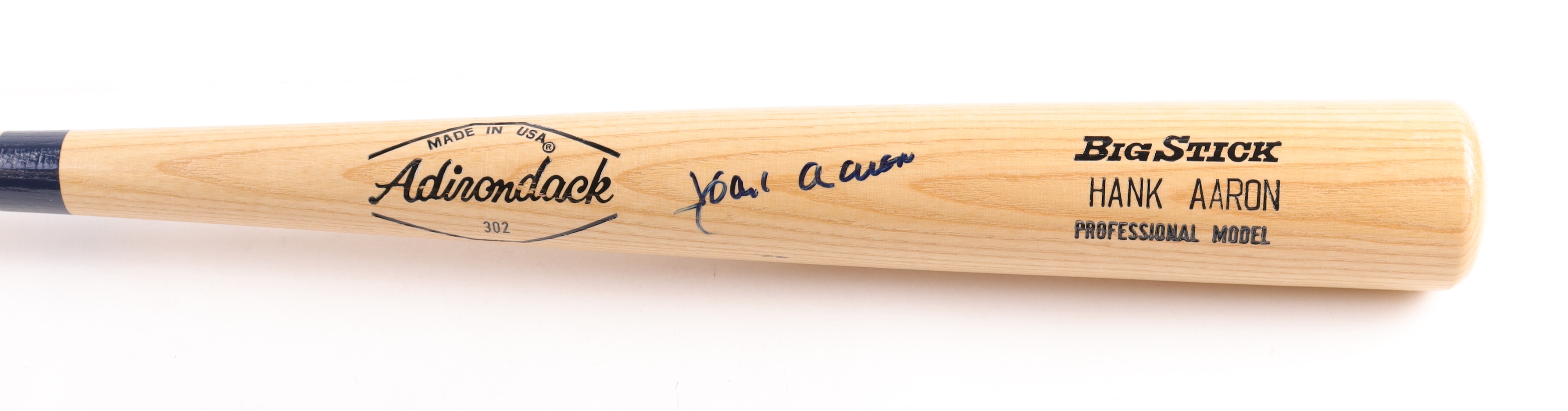 Hank Aaron Signed Rawlings Adirondack Big Stick Baseball Bat (JSA) at PristineAuction.com Hank Aaron Signed Rawlings Adirondack Big Stick Baseball Bat (JSA) at PristineAuction.com