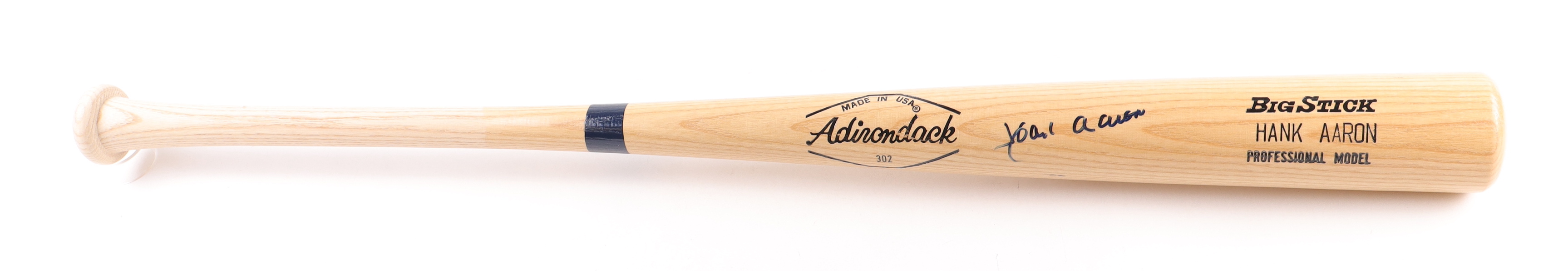Hank Aaron Signed Rawlings Adirondack Big Stick Baseball Bat (JSA) at PristineAuction.com Hank Aaron Signed Rawlings Adirondack Big Stick Baseball Bat (JSA) at PristineAuction.com
