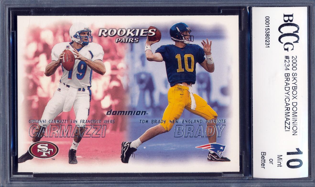 その他 TOM BRADY rc 2001 PACIFIC ATOMIC PRISM TOM BRADY ROOKIE Patch Signed RC