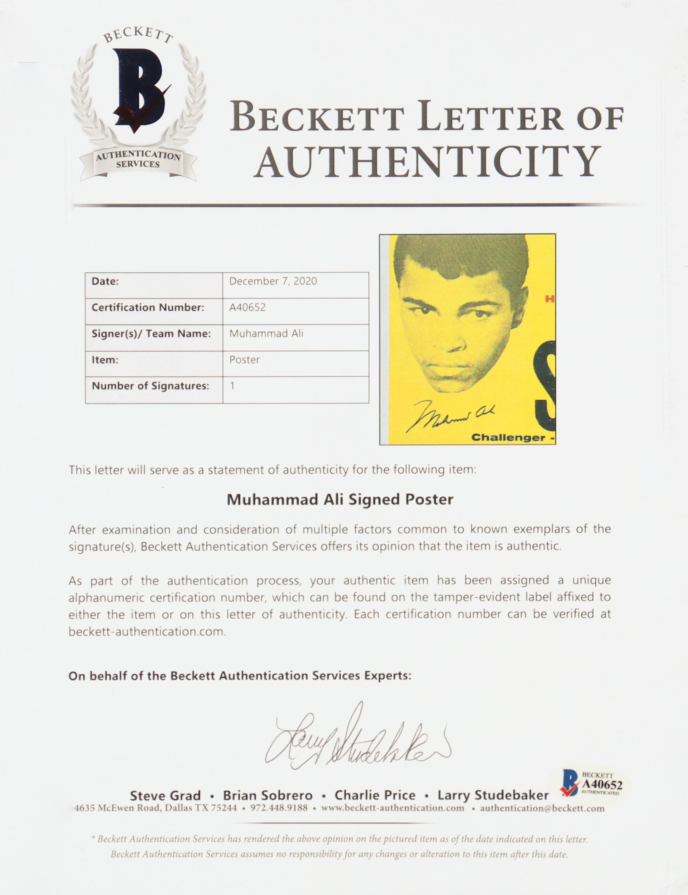 Muhammad Ali Signed 1977 "Ali vs Shavers" Original On-Site Custom Framed Fight Poster (Beckett) at PristineAuction.com Muhammad Ali Signed 1977 "Ali vs Shavers" Original On-Site Custom Framed Fight Poster (Beckett) at PristineAuction.com