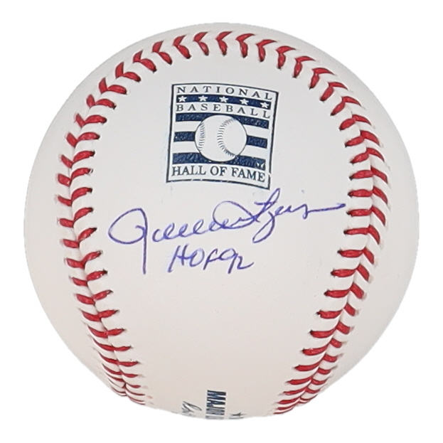 Rollie Fingers Signed OML Hall of Fame Logo Baseball Inscribed "HOF 92" (Beckett) at PristineAuction.com Rollie Fingers Signed OML Hall of Fame Logo Baseball Inscribed "HOF 92" (Beckett) at PristineAuction.com