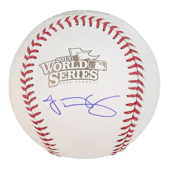 Jacoby Ellsbury Signed 2013 World Series Baseball (PSA) at PristineAuction.com Jacoby Ellsbury Signed 2013 World Series Baseball (PSA) at PristineAuction.com