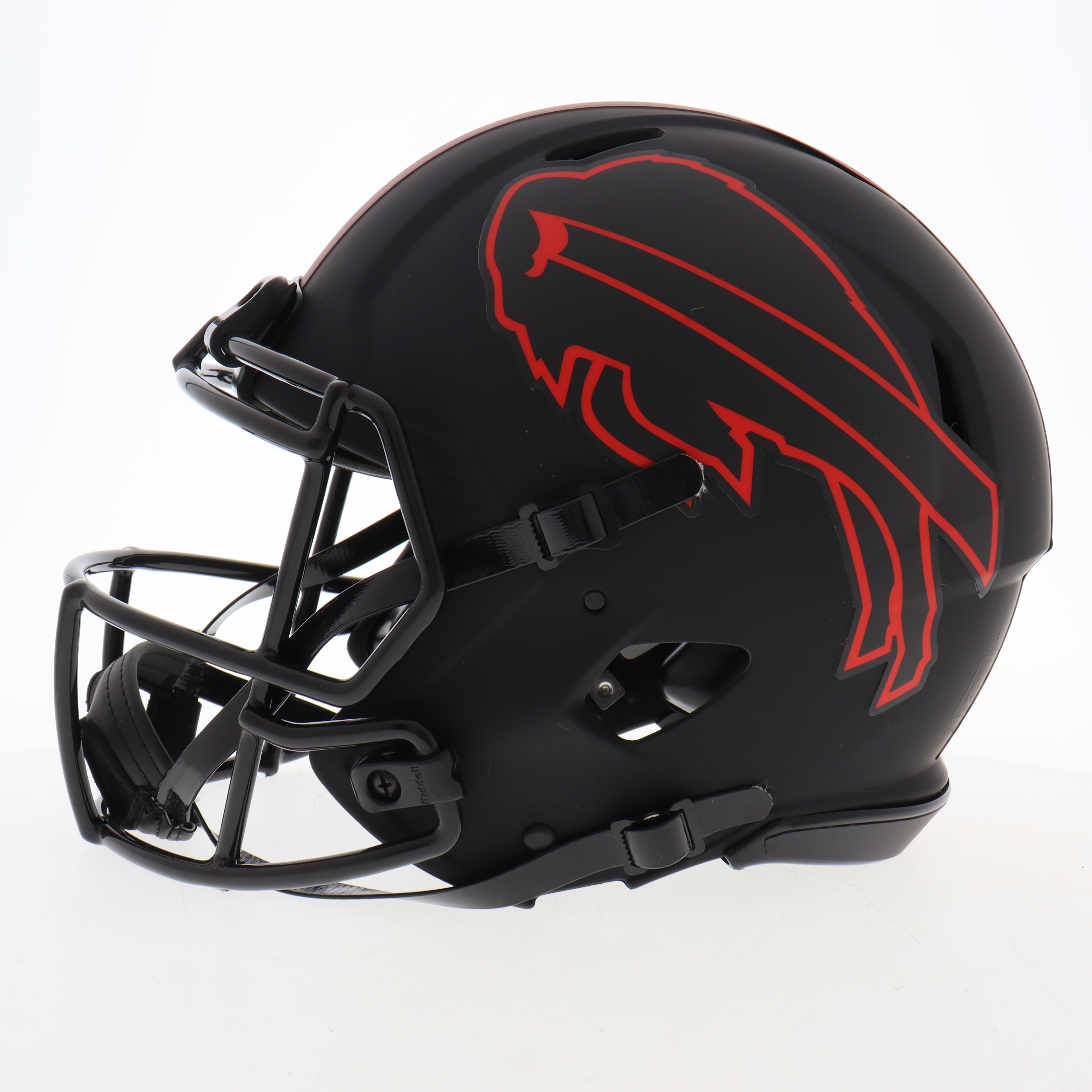 Josh Allen Signed Bills Full-Size Authentic On-Field Eclipse Alternate Speed Helmet (Beckett) at PristineAuction.com Josh Allen Signed Bills Full-Size Authentic On-Field Eclipse Alternate Speed Helmet (Beckett) at PristineAuction.com