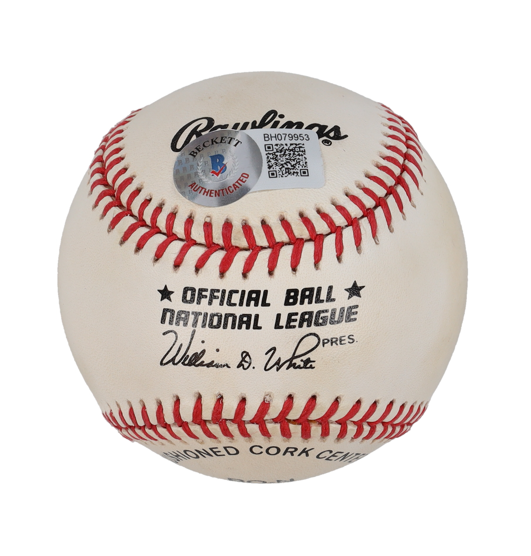 Richie Ashburn Signed ONL Baseball (Beckett) at PristineAuction.com Richie Ashburn Signed ONL Baseball (Beckett) at PristineAuction.com